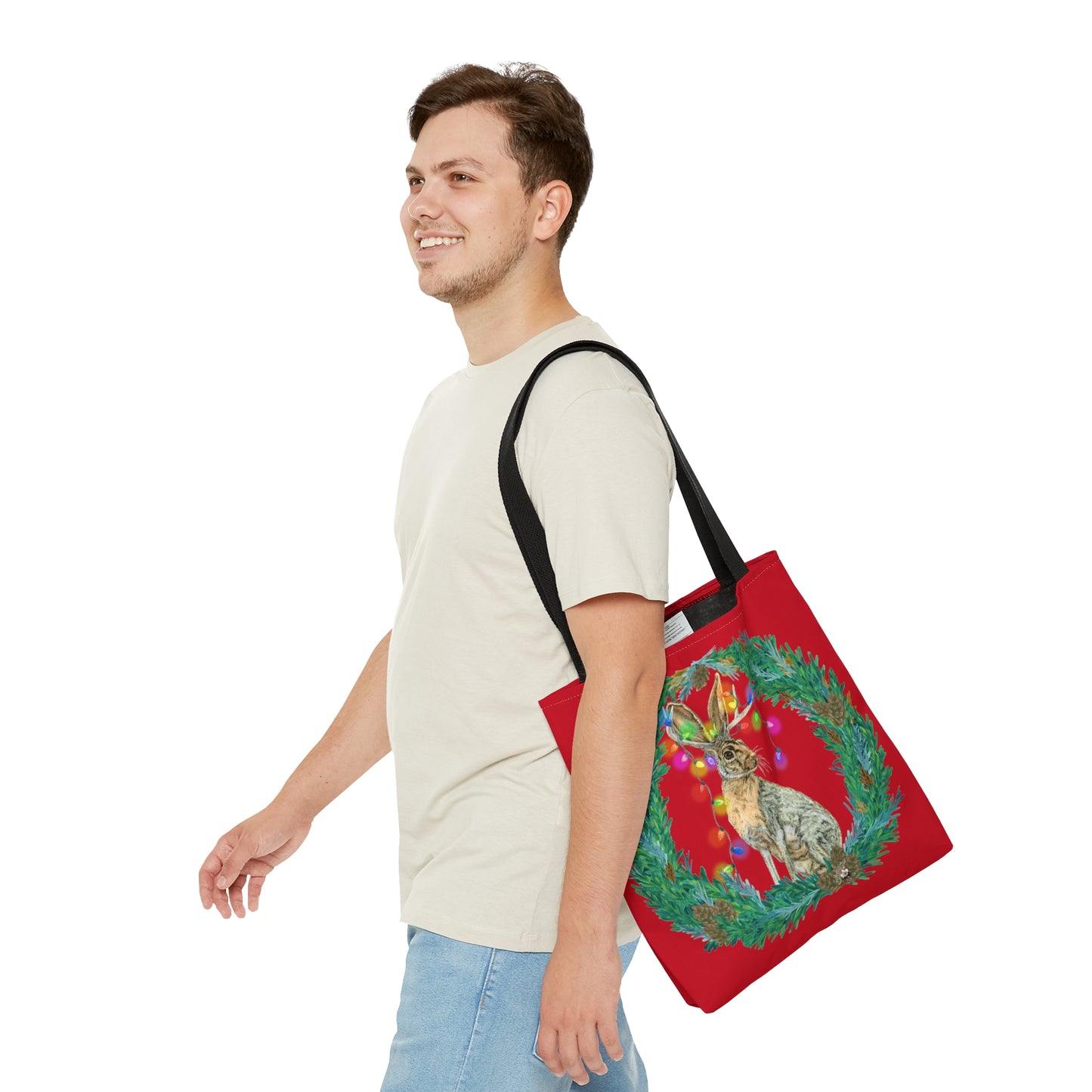 Tote Bag (AOP) - Holiday Jack