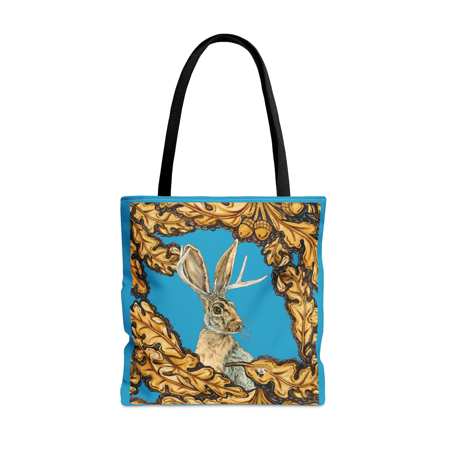 Tote Bag (AOP) - Jacks Are Wild_Turquoise