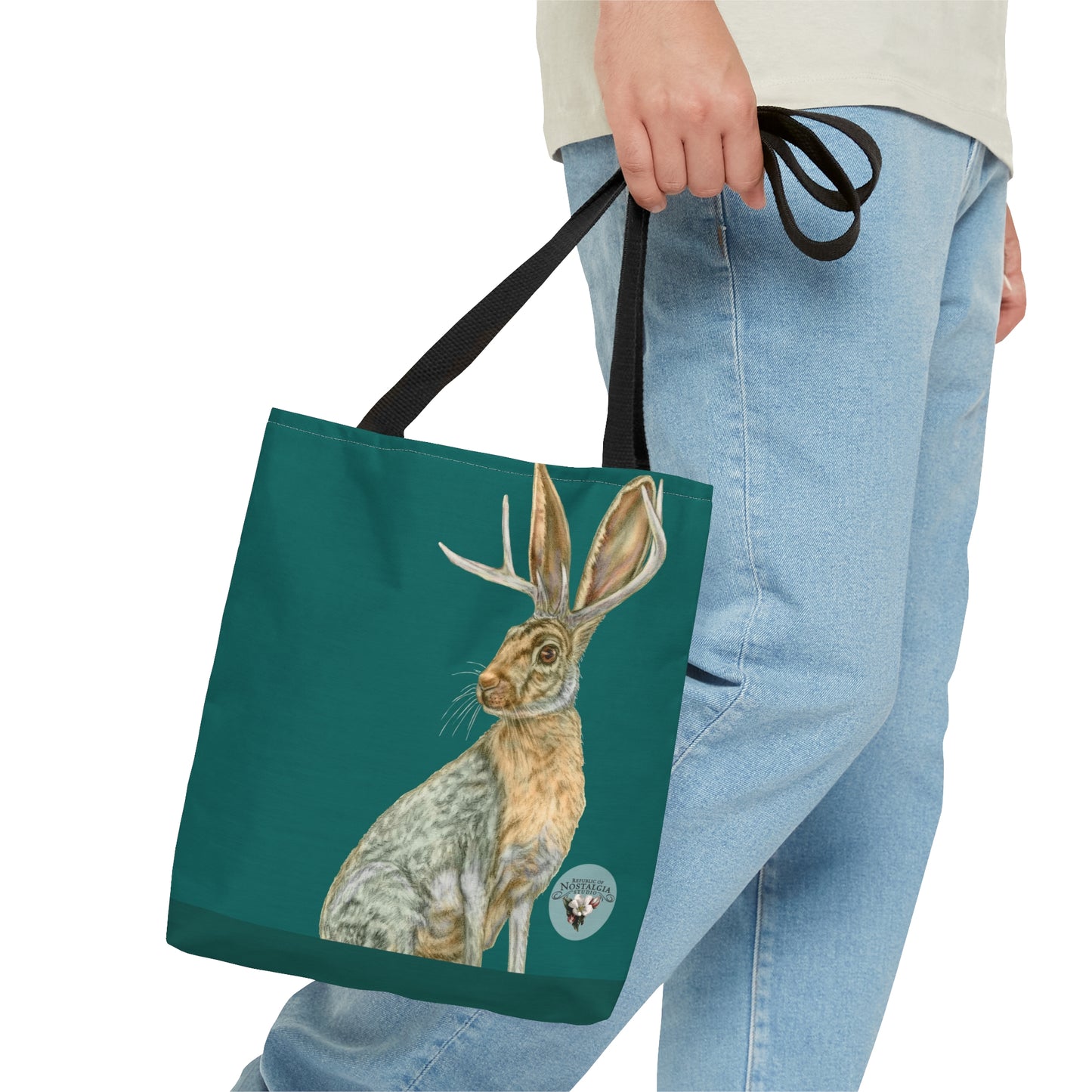 Tote Bag (AOP) - Rowdy Jacks_Spruce