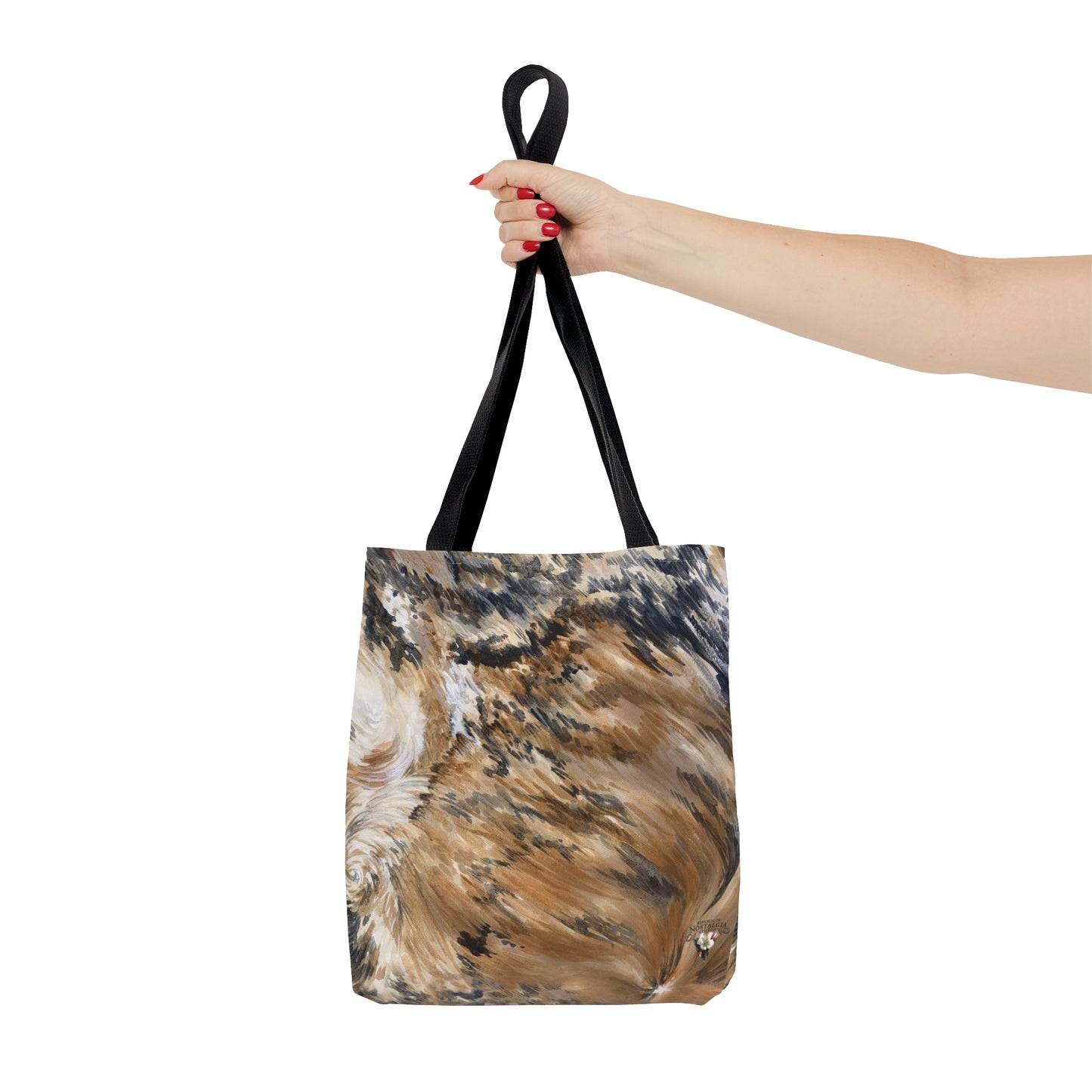 Tote Bag (AOP) - Longhorn Brindle Hide