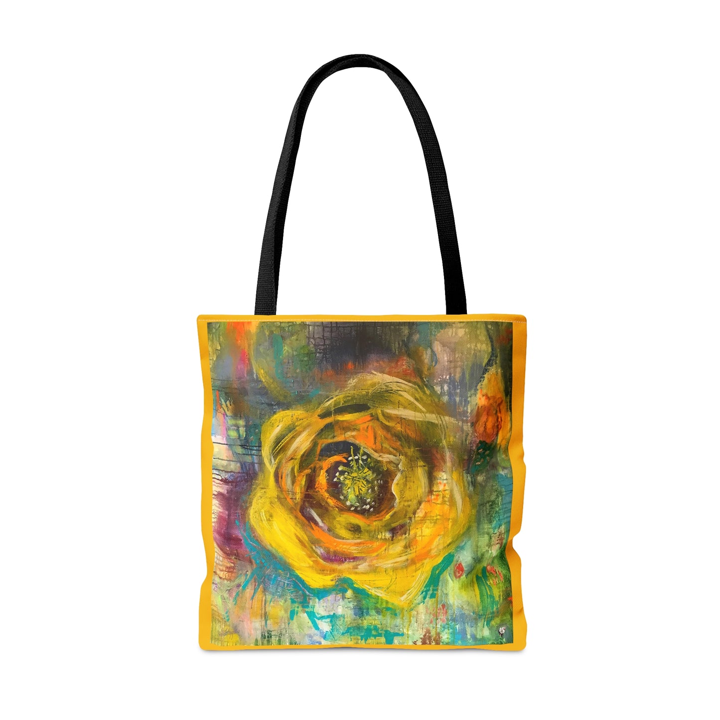 Tote Bag (AOP) - Prickly Pear Blossom, by Paige Stevens Holsapple