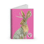 Spiral Notebook - Ruled Line - Rowdy Jacks_Fuschia