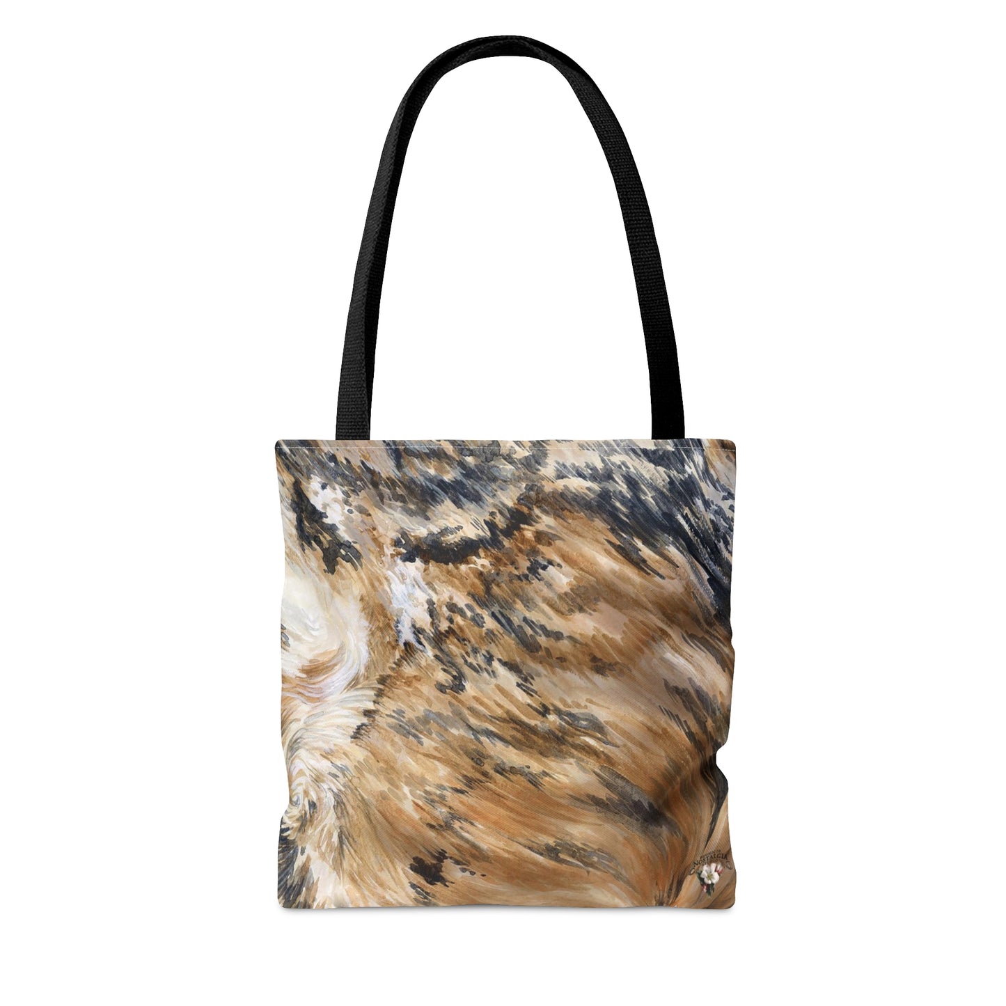 Tote Bag (AOP) - Longhorn Brindle Hide