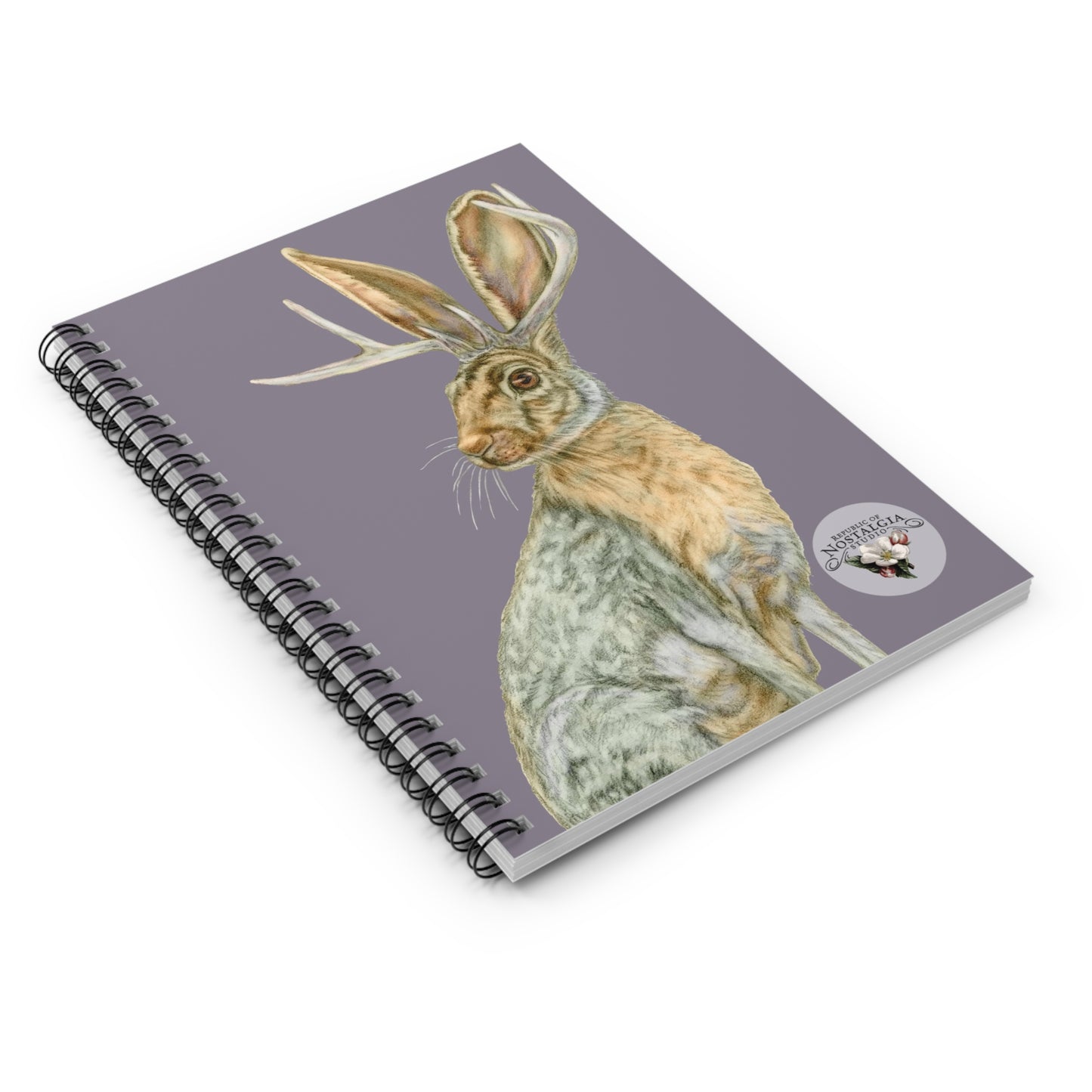 Spiral Notebook - Ruled Line - Rowdy Jacks_Mist