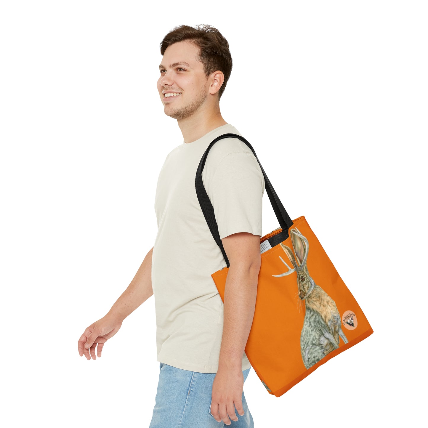 Tote Bag (AOP) - Rowdy Jacks_Tangerine