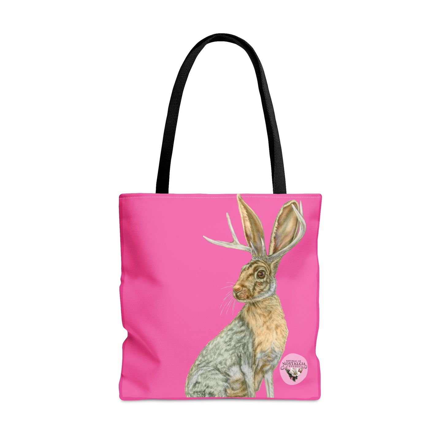 Tote Bag (AOP) - Rowdy Jacks_Fuschia