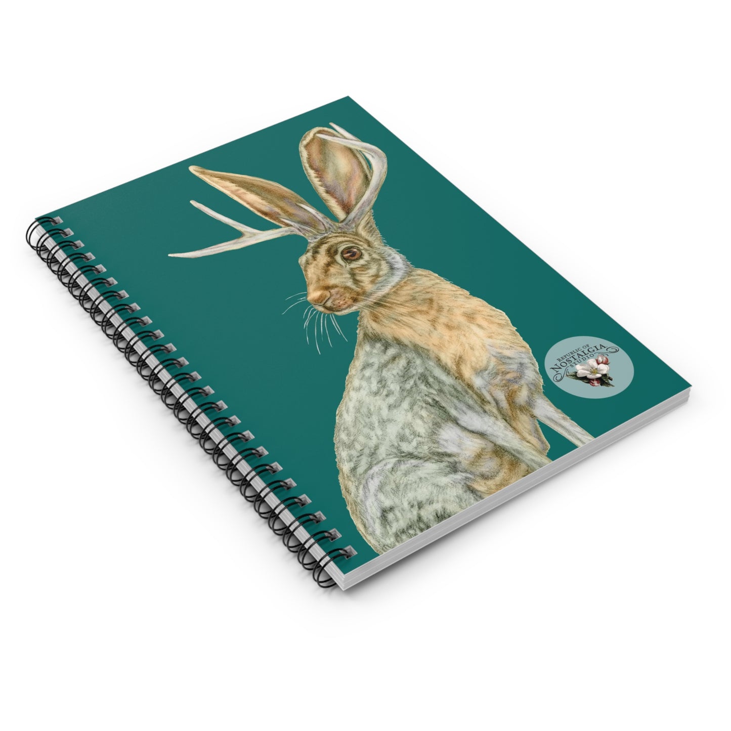 Spiral Notebook - Ruled Line - Rowdy Jacks_Spruce