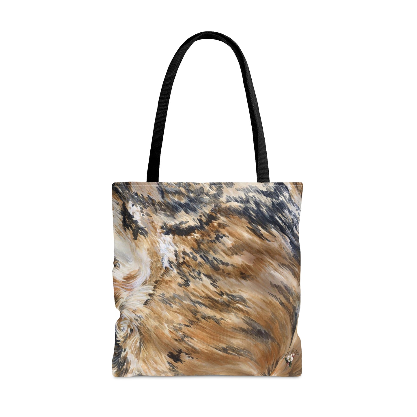 Tote Bag (AOP) - Longhorn Brindle Hide