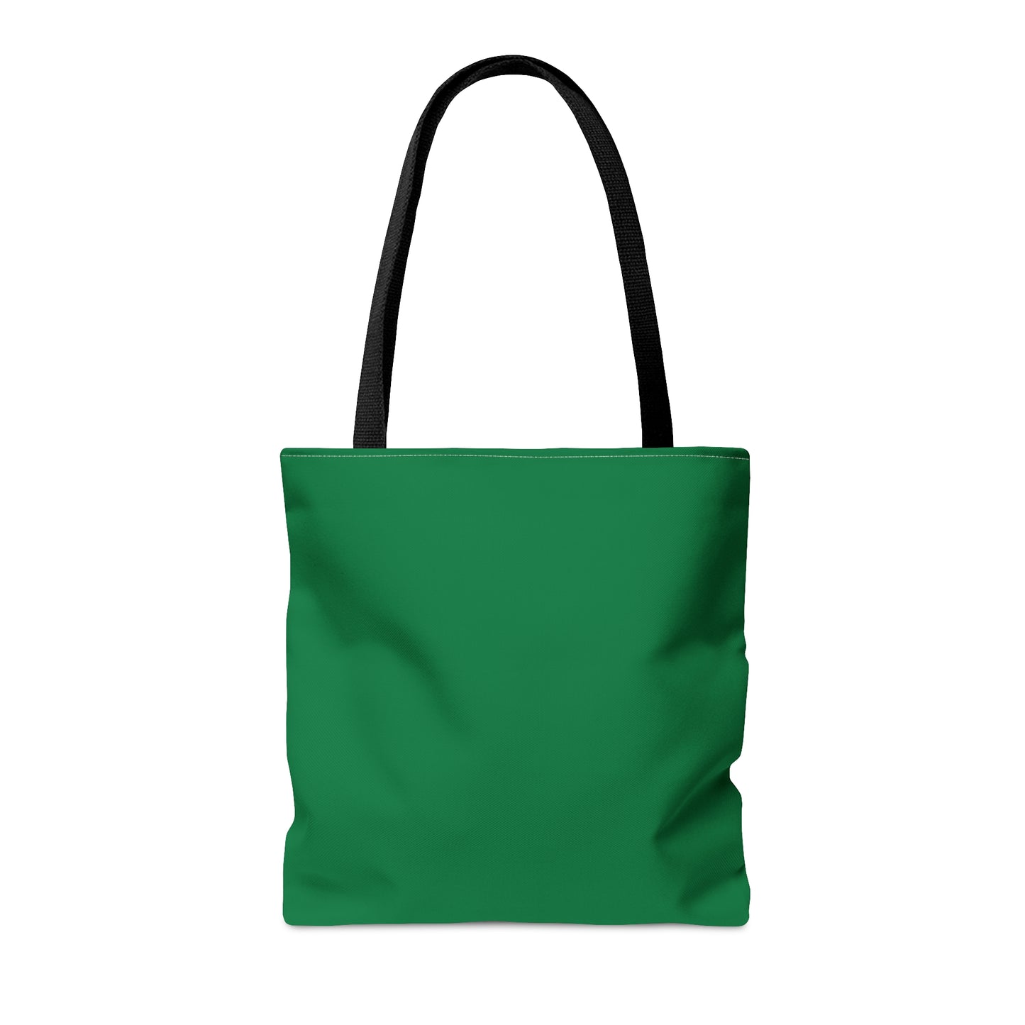 Tote Bag (AOP) - Laurel Dogs_Macro print_Hunter green