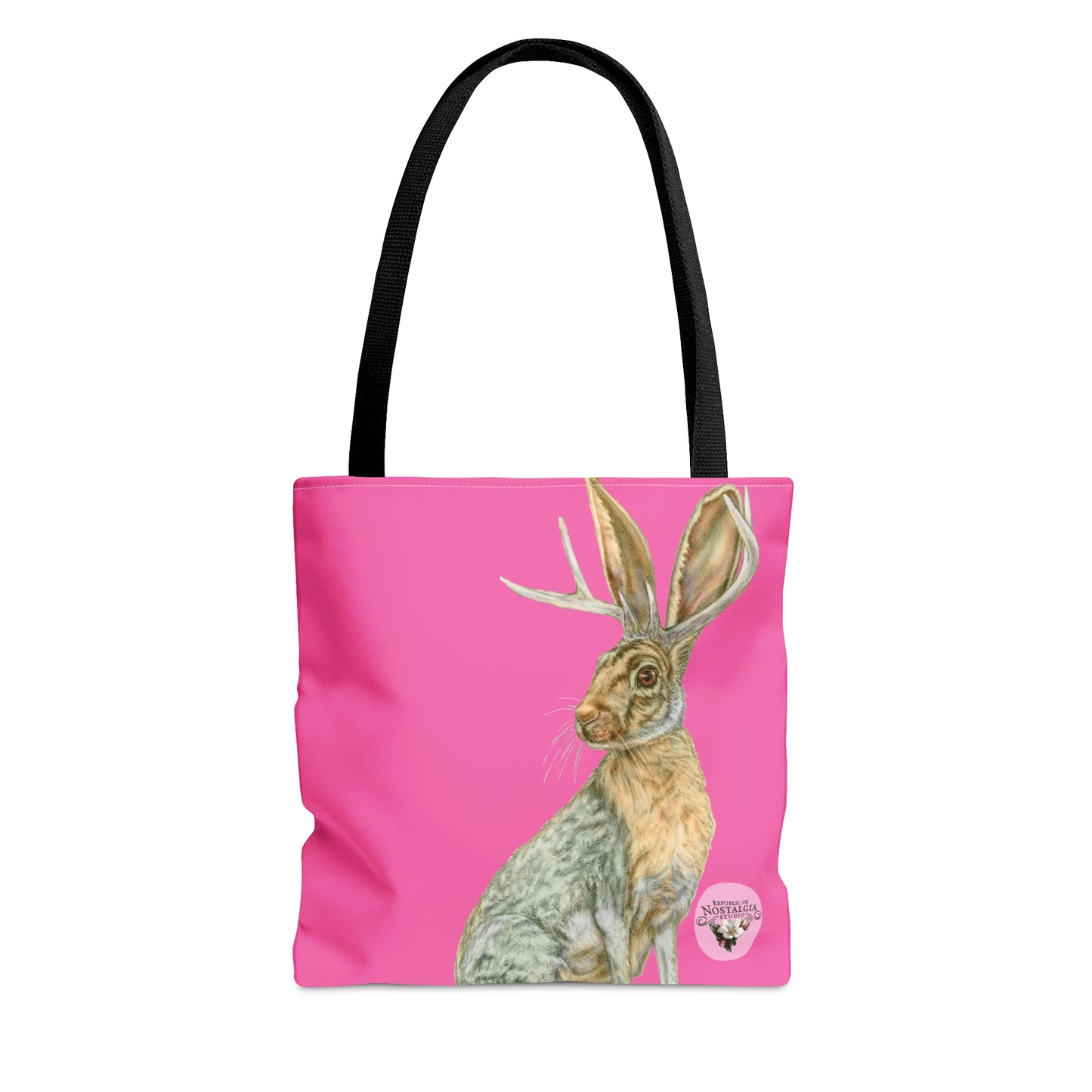 Tote Bag (AOP) - Rowdy Jacks_Fuschia