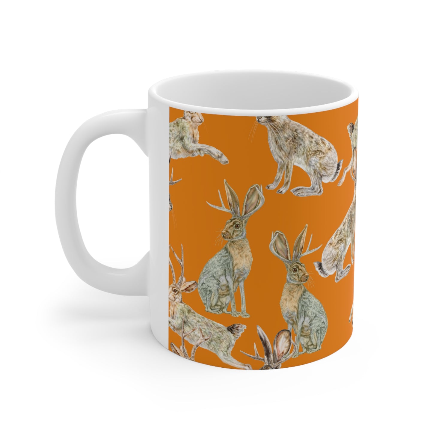 Ceramic Mug 11oz - Rowdy Jacks_Tangerine