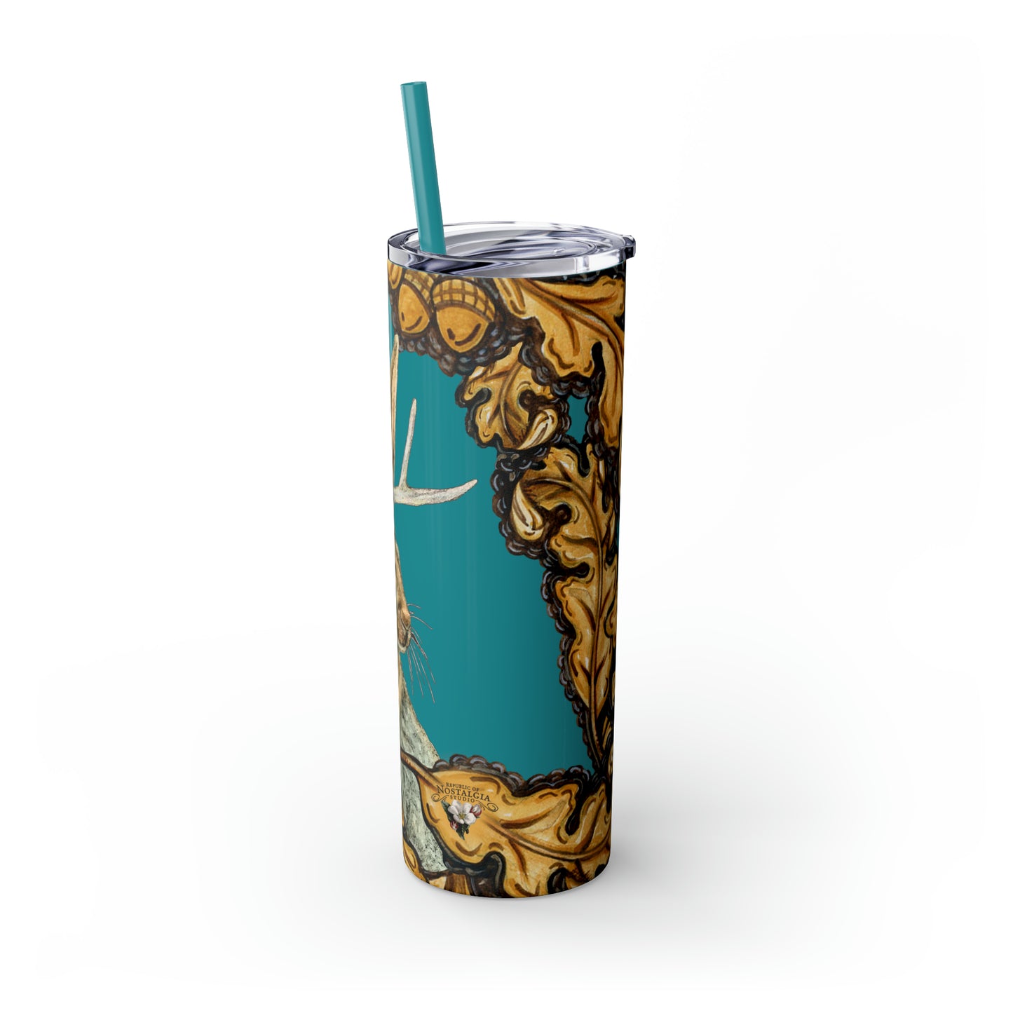 Skinny Tumbler with Straw, 20oz - Jacks Are Wild