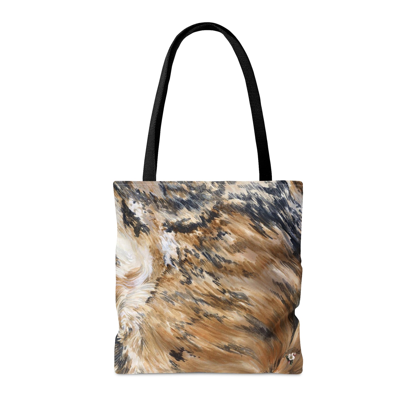 Tote Bag (AOP) - Longhorn Brindle Hide