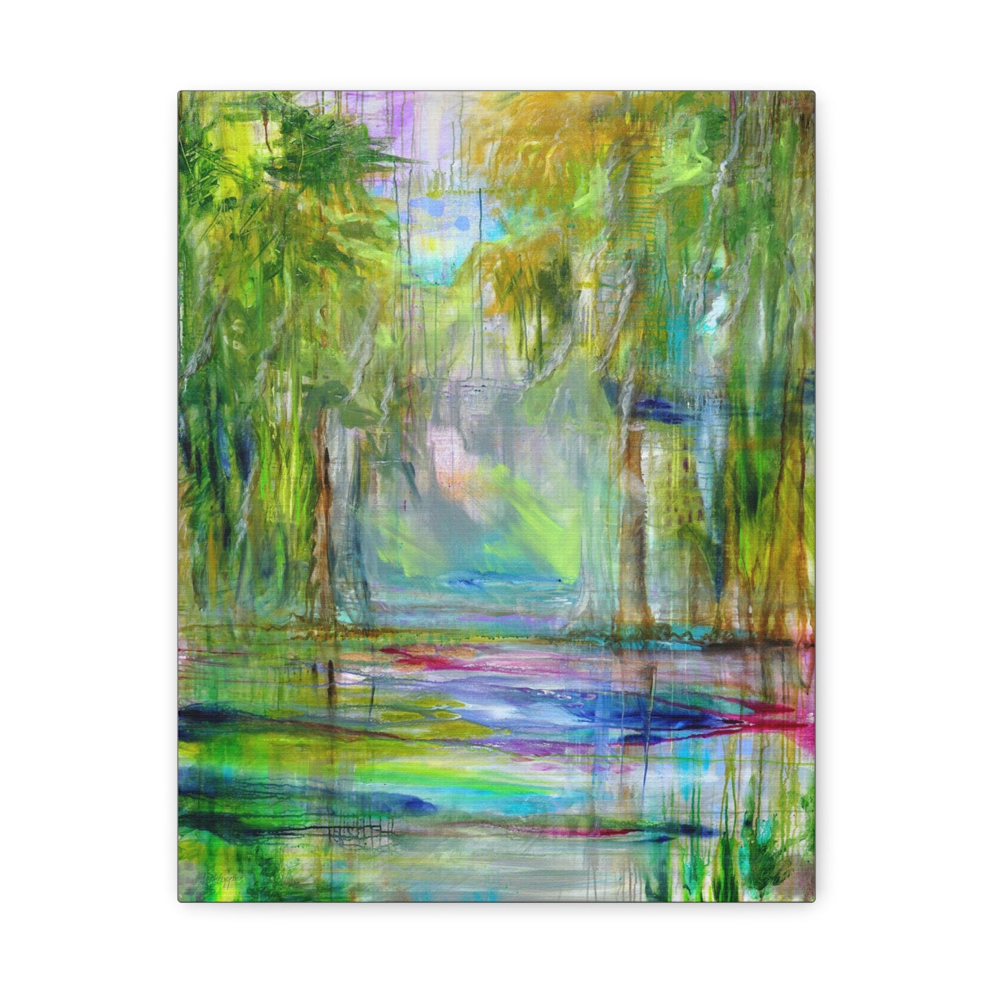 Canvas Gallery Wraps - Caddo Mist by Artist, Paige Stevens Holsapple