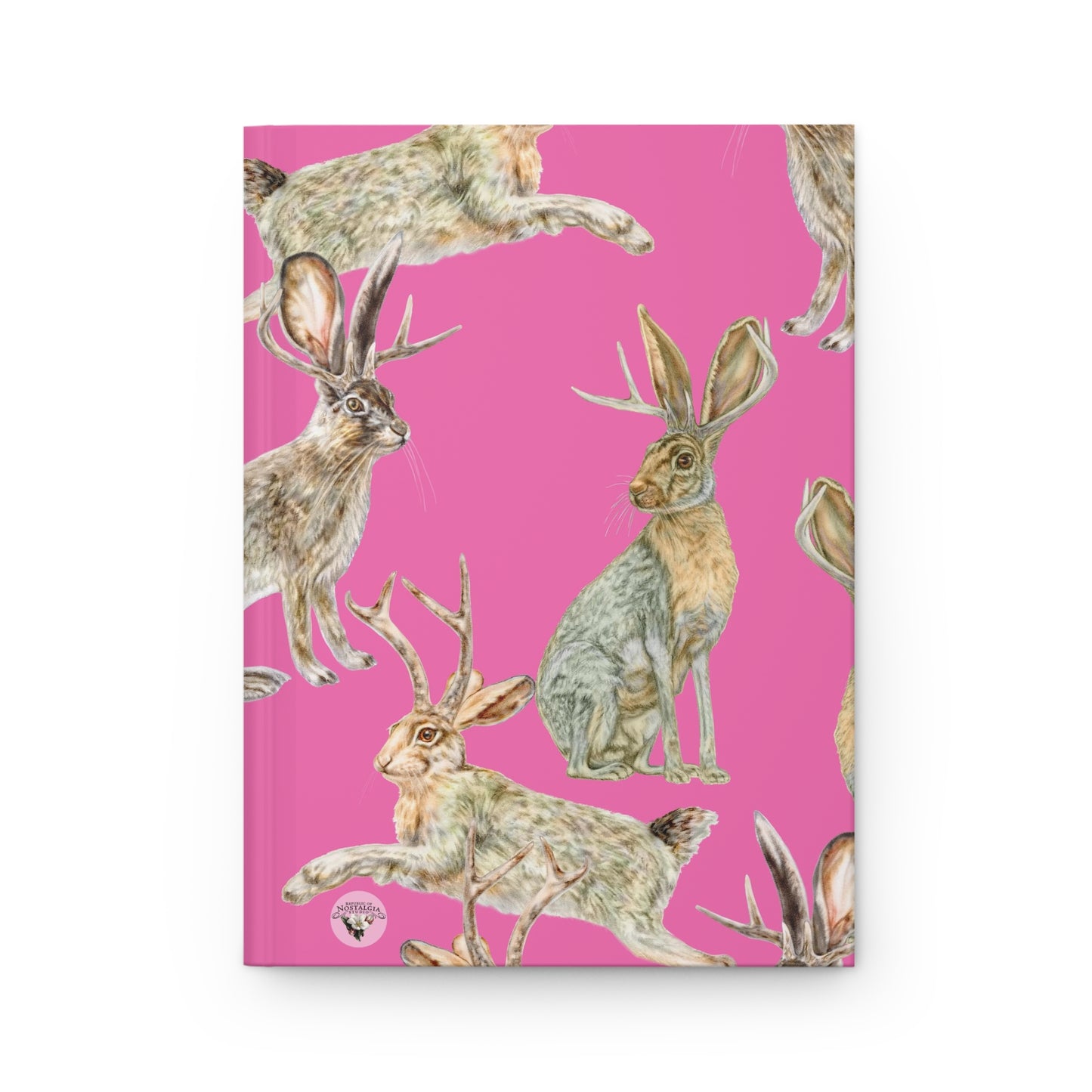 Hardcover Journal Matte - Rowdy Jacks_Fuschia