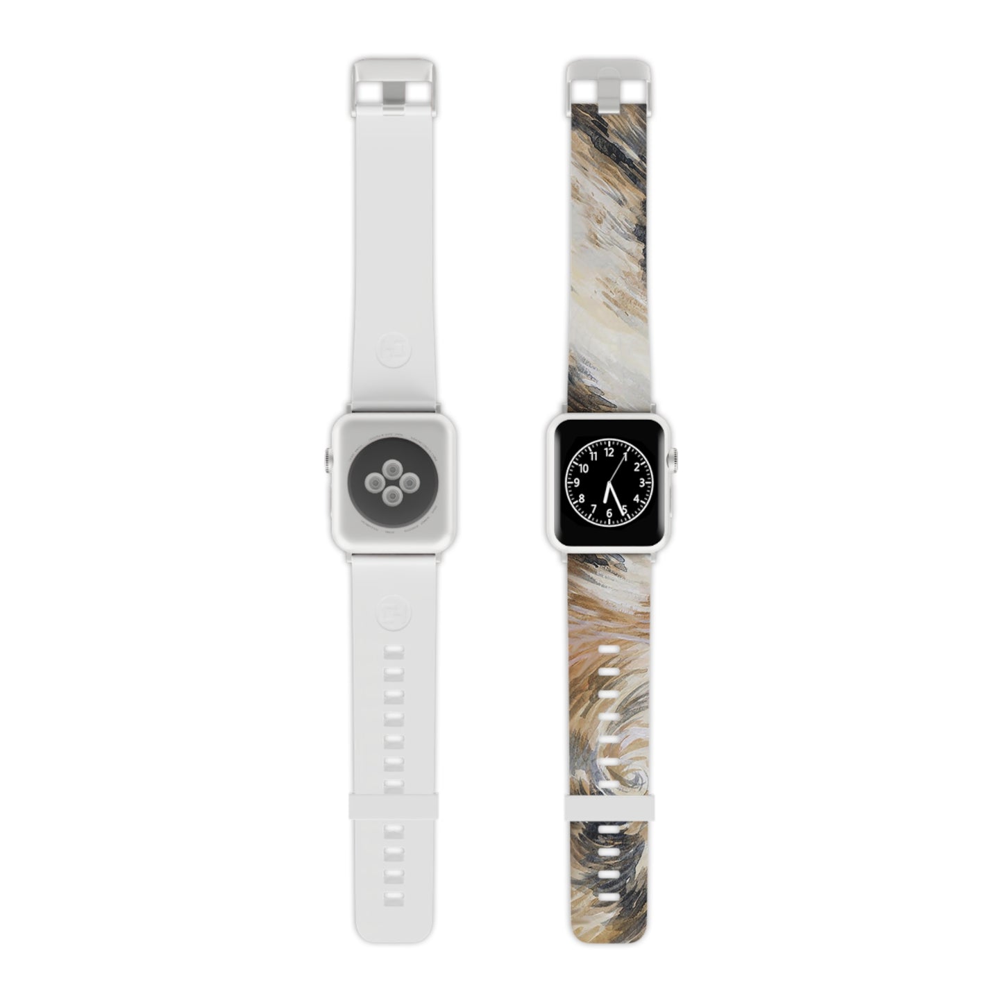 Watch Band for Apple Watch - Longhorn Brindle Hide_Rosegold