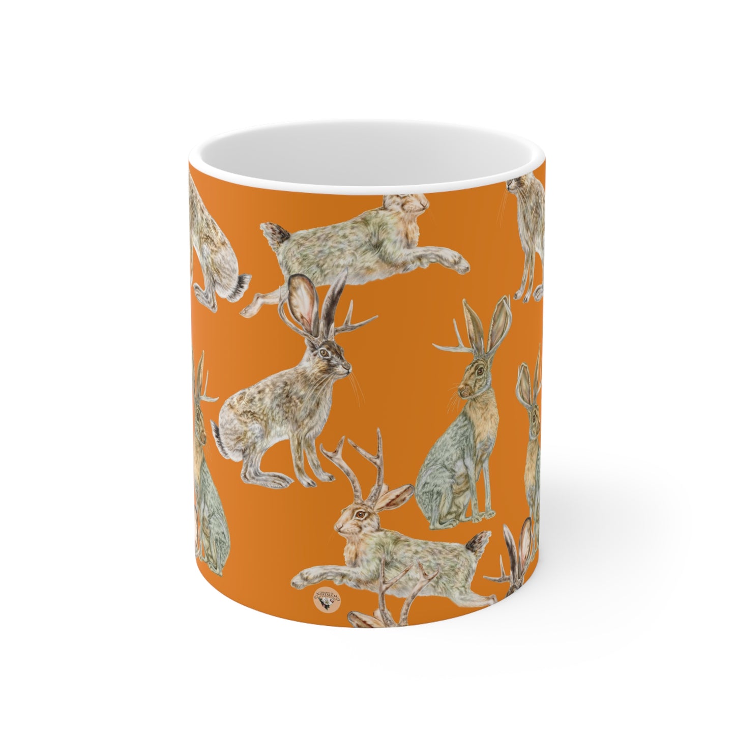 Ceramic Mug 11oz - Rowdy Jacks_Tangerine