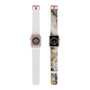 Watch Band for Apple Watch - Longhorn Brindle Hide_Rosegold