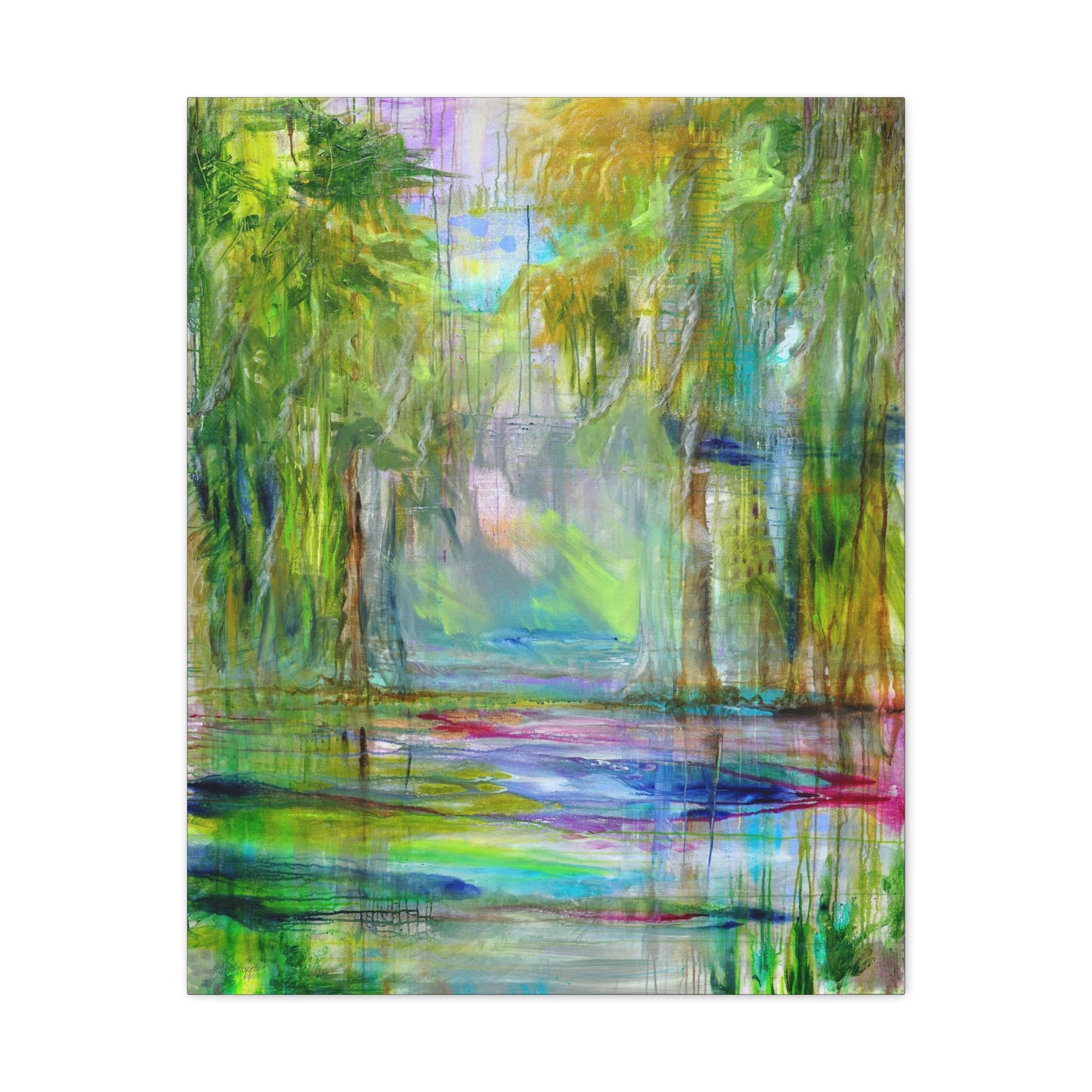 Canvas Gallery Wraps - Caddo Mist by Artist, Paige Stevens Holsapple