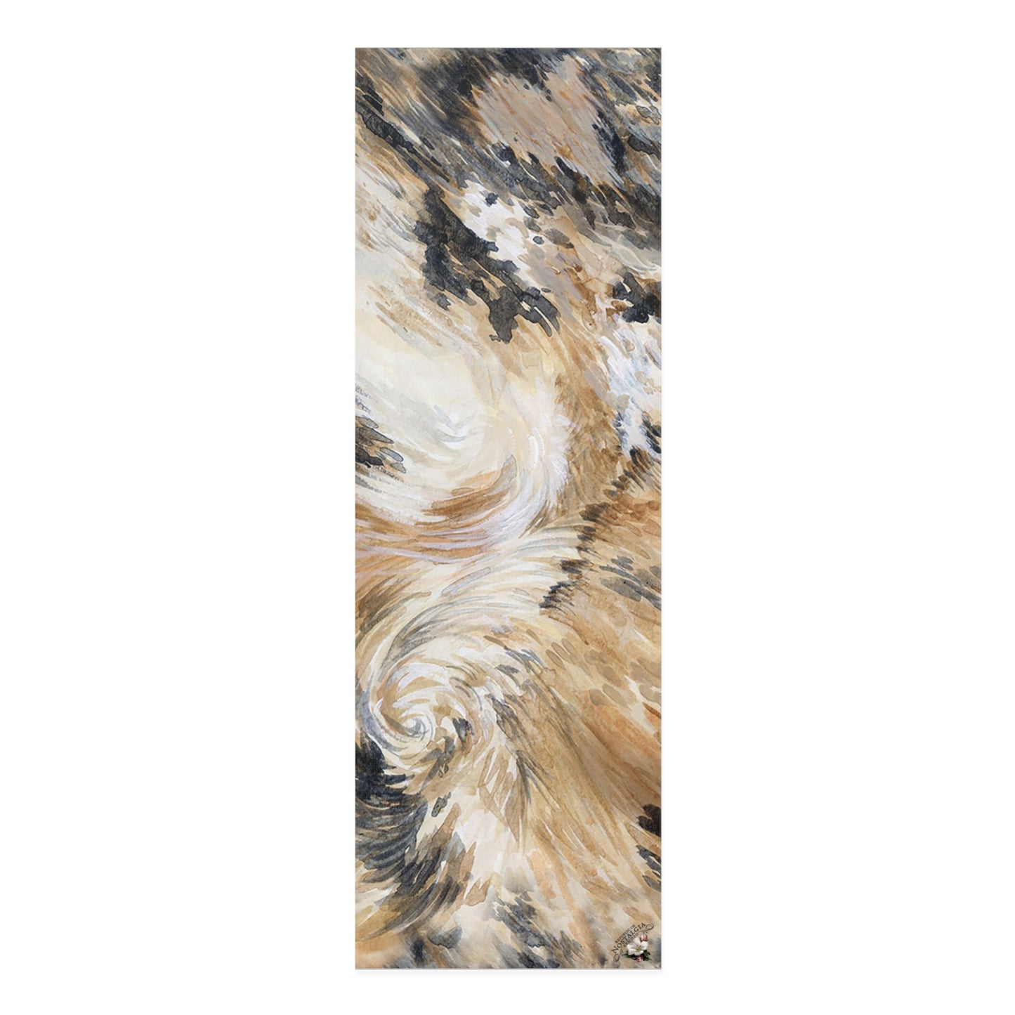 Foam Yoga Mat - Longhorn Brindle Hide