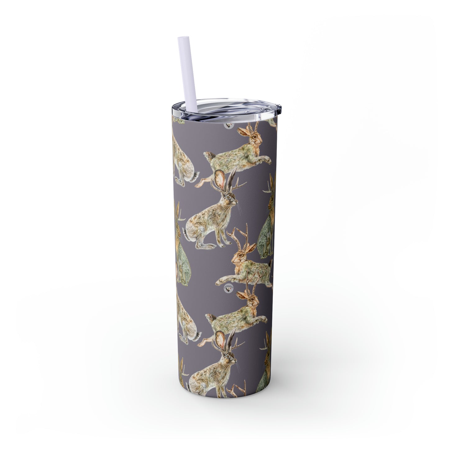 Skinny Tumbler with Straw, 20oz - Rowdy Jacks_Mist