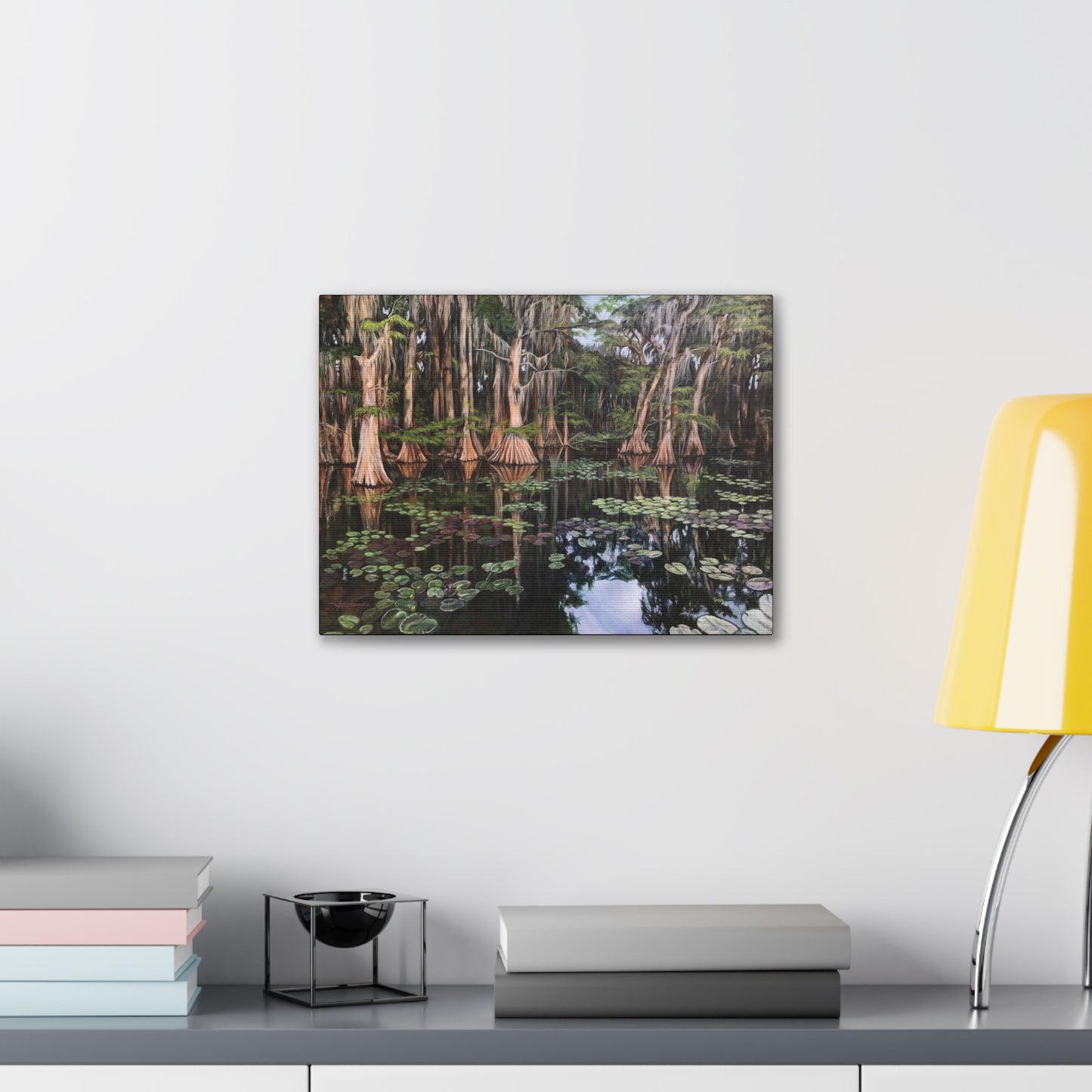 Canvas Gallery Wraps - Respiro_Caddo Lake by Artist Paige Stevens Holsapple