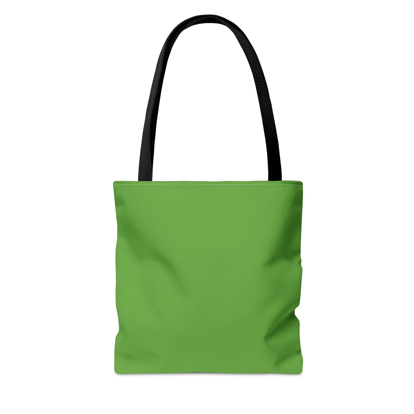 Tote Bag (AOP) - Laurel Dogs_Macro print_Leaf green