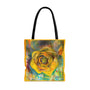 Tote Bag (AOP) - Prickly Pear Blossom, by Paige Stevens Holsapple