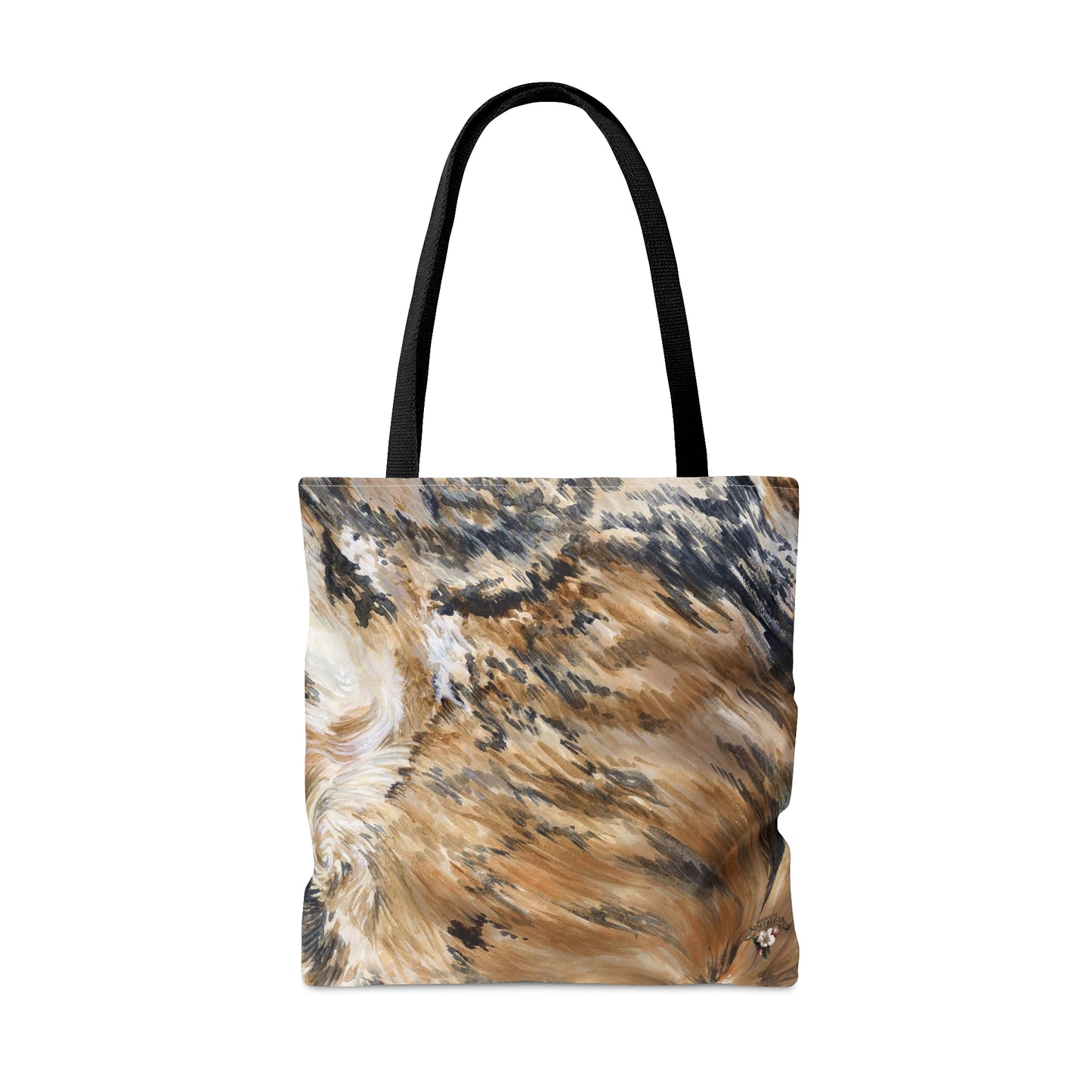 Tote Bag (AOP) - Longhorn Brindle Hide