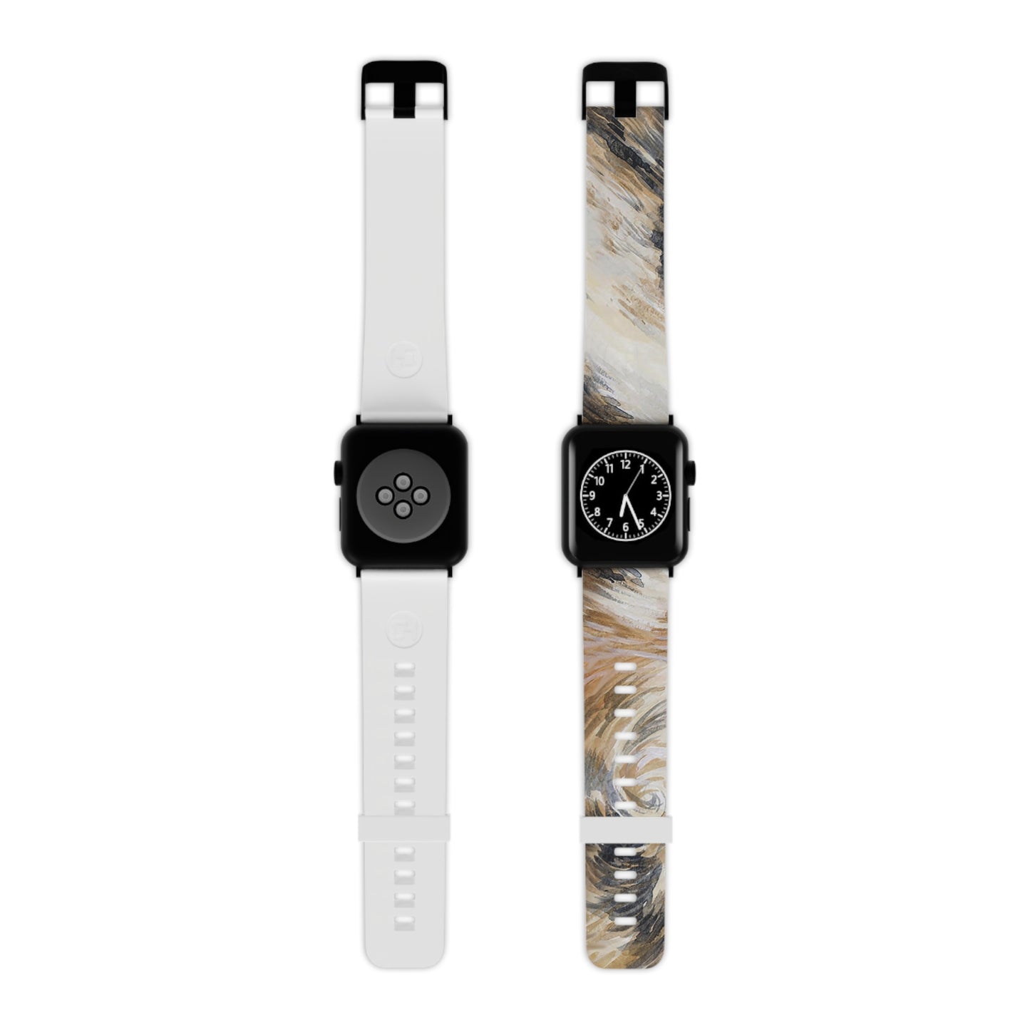 Watch Band for Apple Watch - Longhorn Brindle Hide_Rosegold