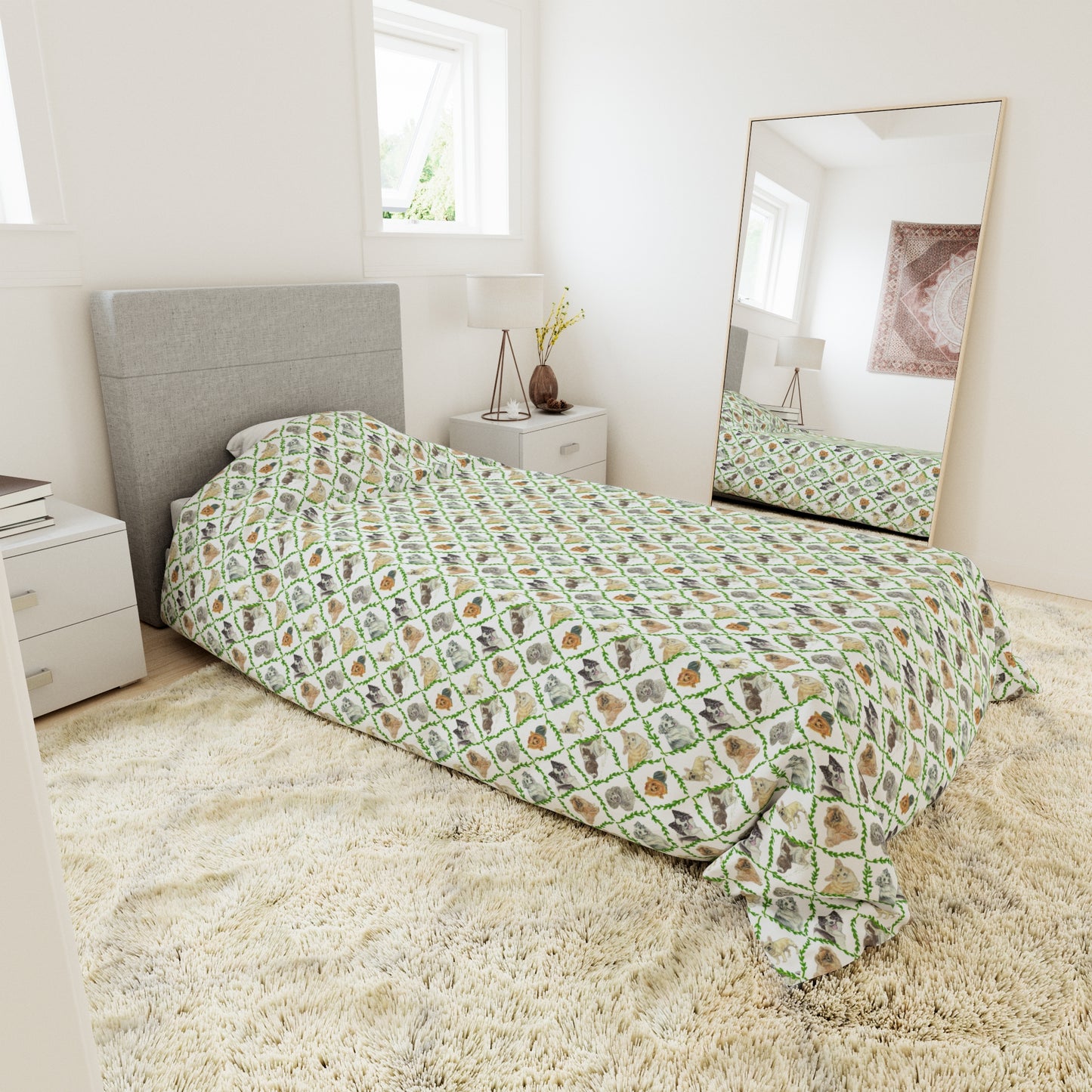 Duvet Cover - Laurel Dogs