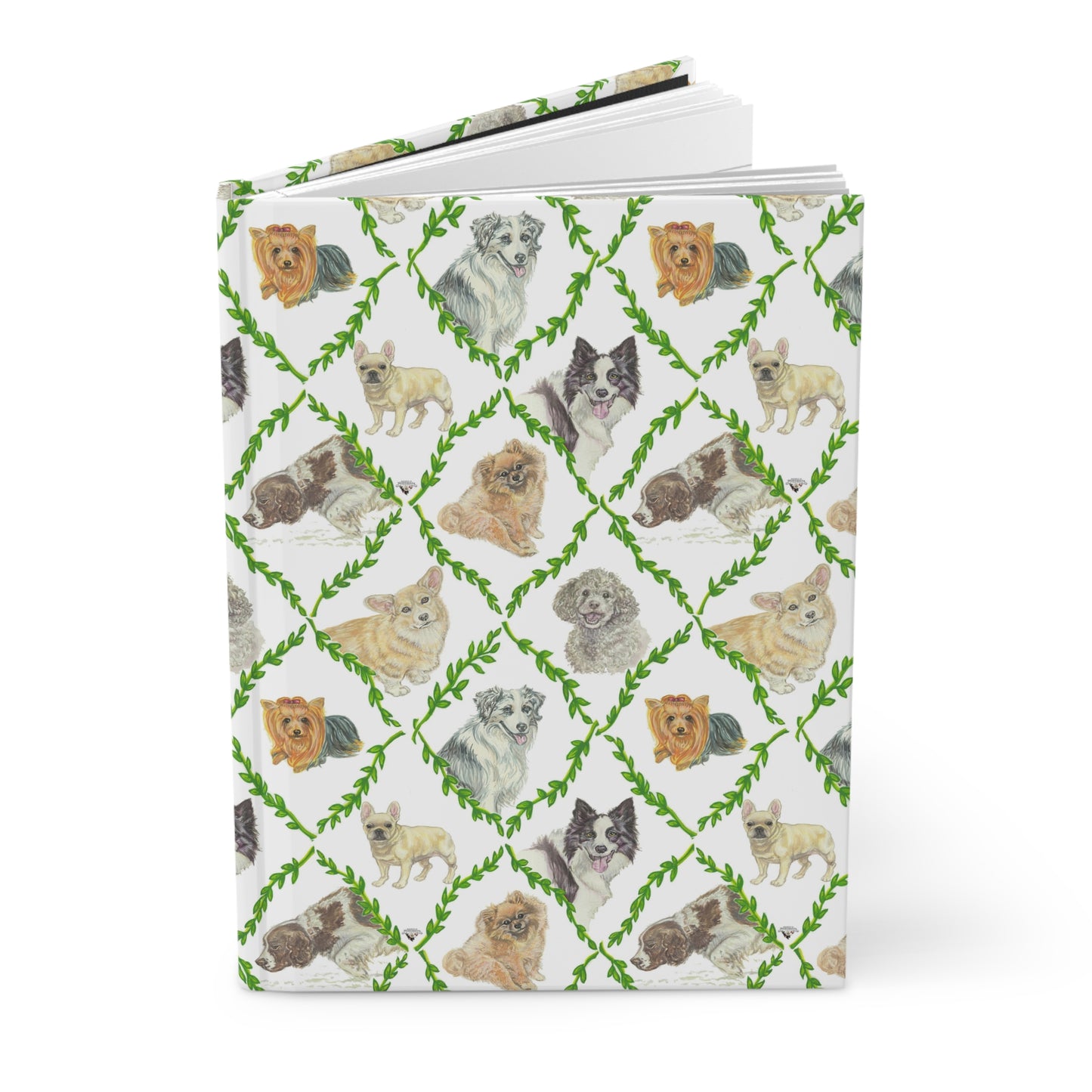 Hardcover Journal Matte - Laurel Dogs