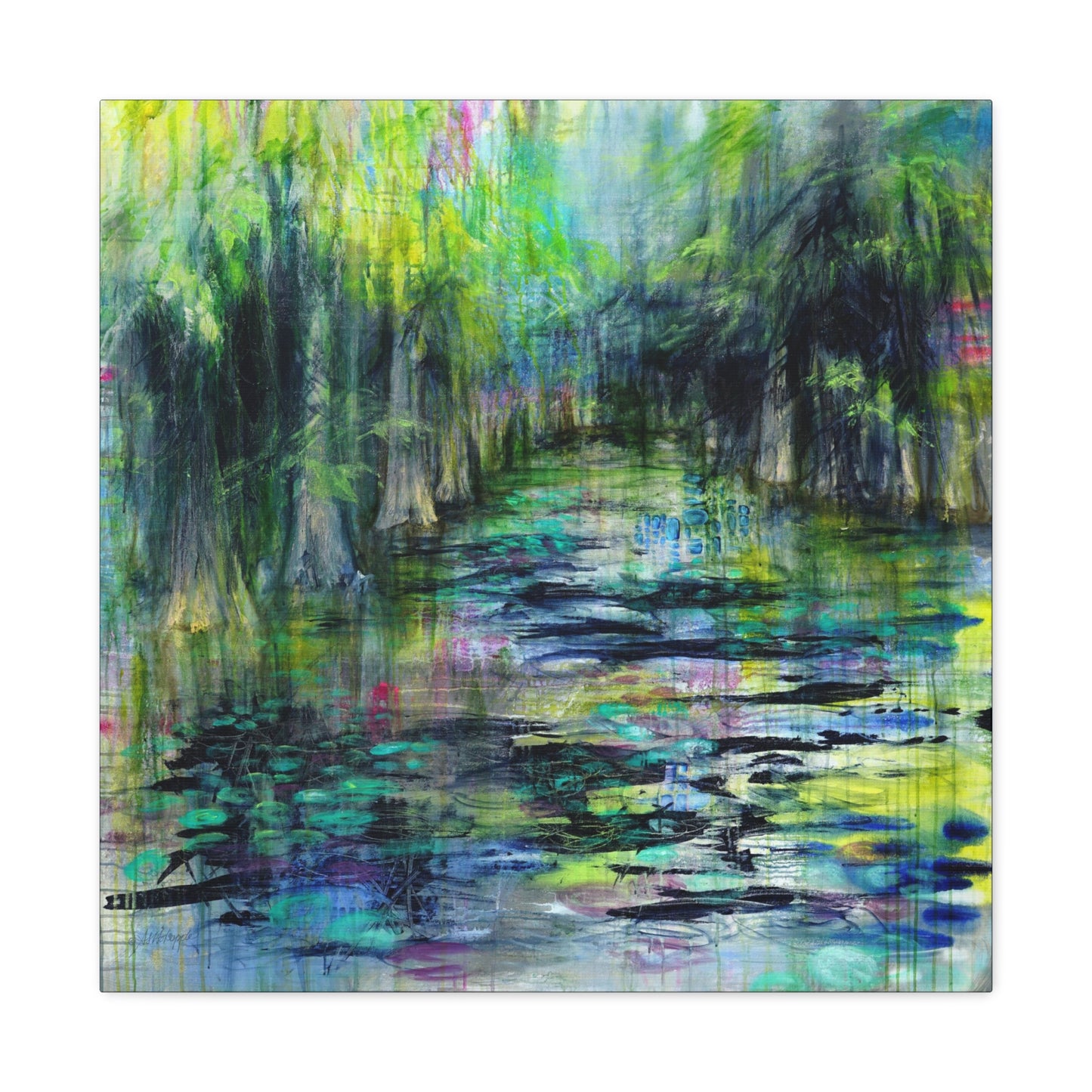 Canvas Gallery Wraps - Caddo Spring by Artist, Paige Stevens Holsapple