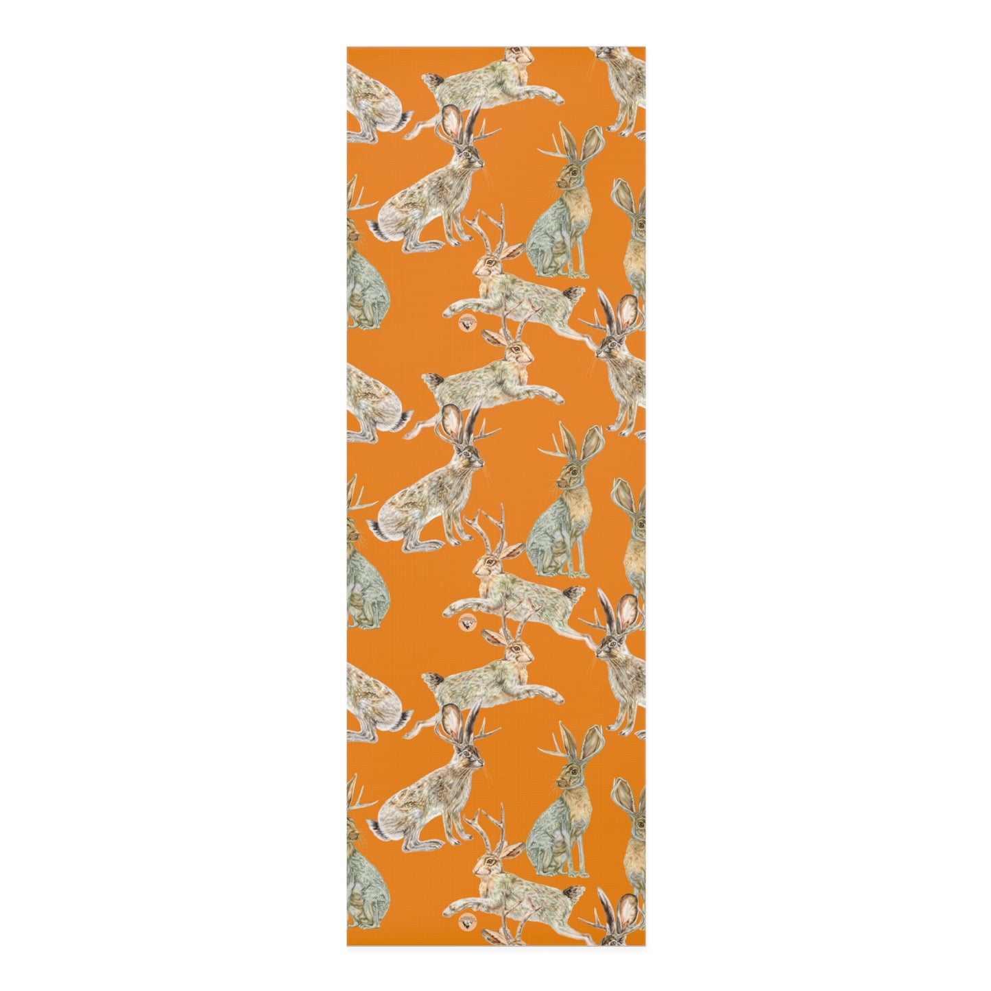 Foam Yoga Mat - Rowdy Jacks_Tangerine