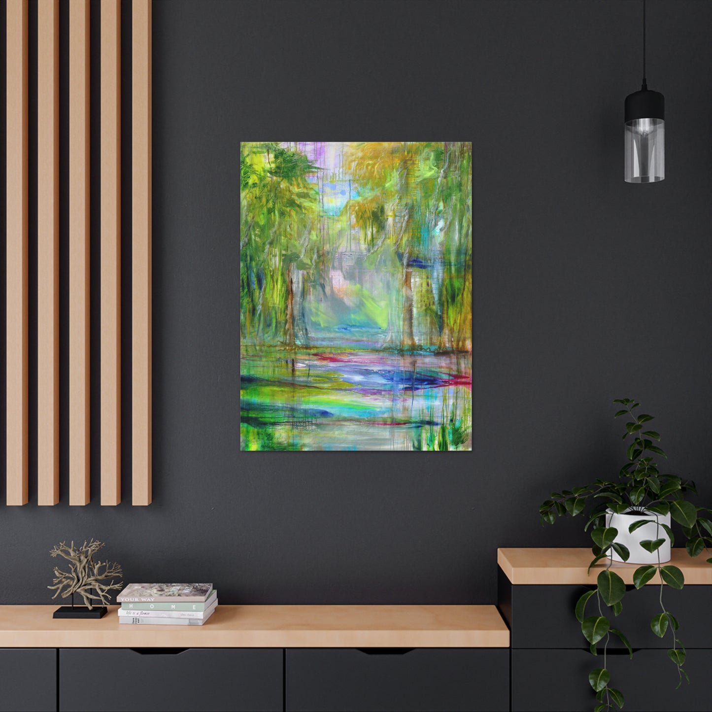 Canvas Gallery Wraps - Caddo Mist by Artist, Paige Stevens Holsapple