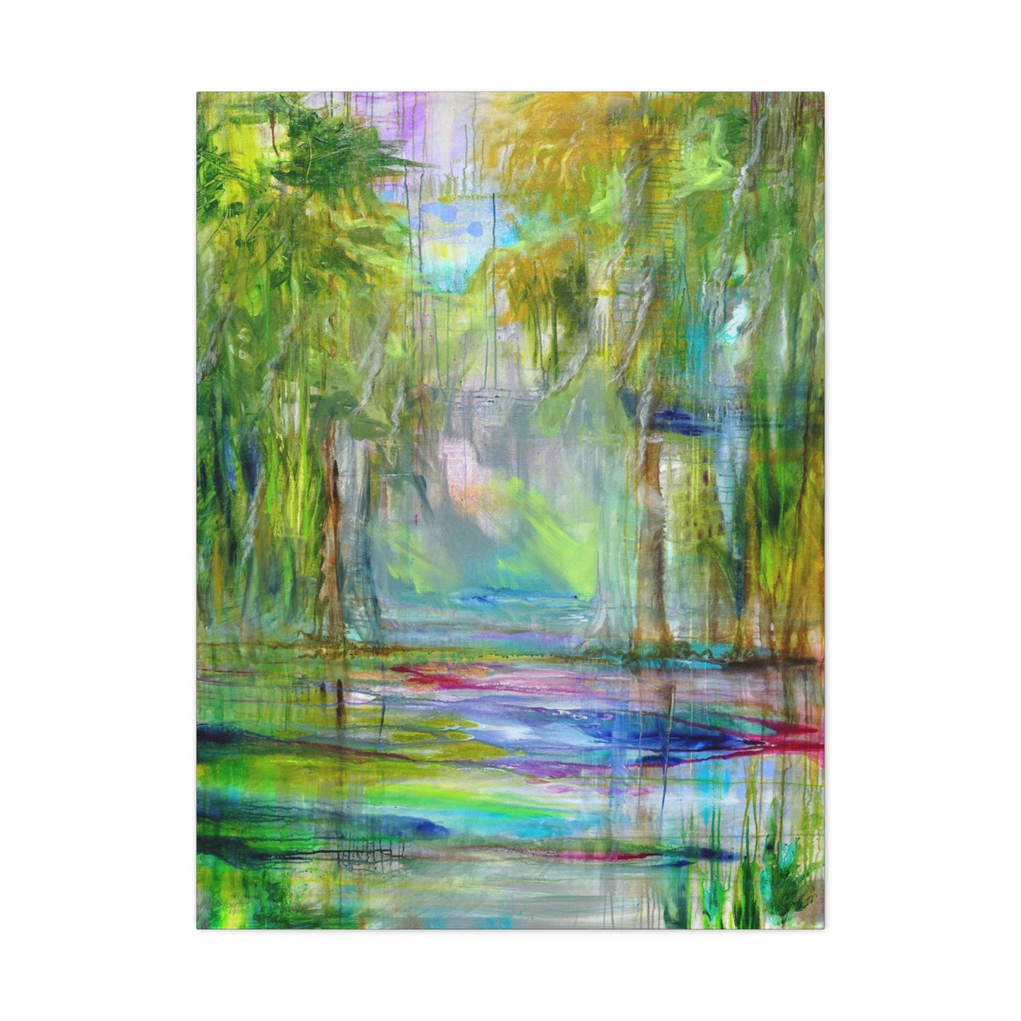 Canvas Gallery Wraps - Caddo Mist by Artist, Paige Stevens Holsapple