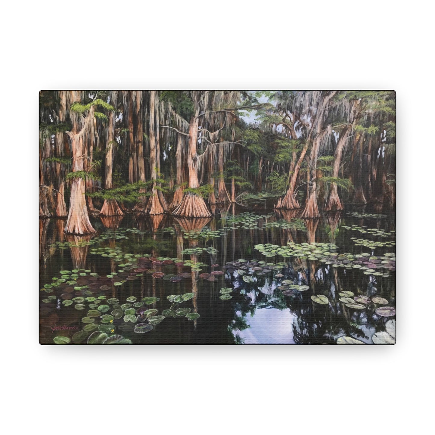 Canvas Gallery Wraps - Respiro_Caddo Lake by Artist Paige Stevens Holsapple