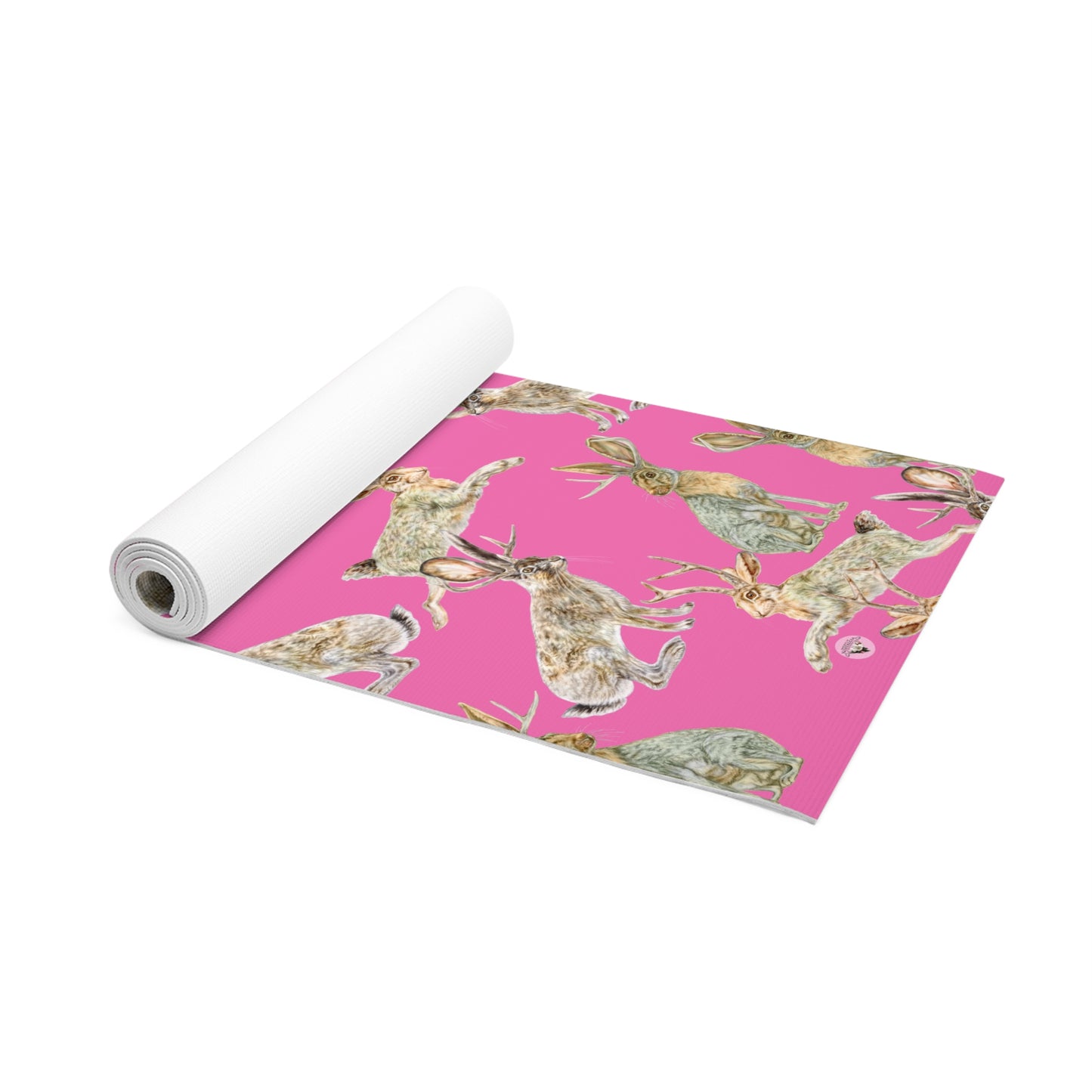 Foam Yoga Mat - Rowdy Jacks_Fuschia