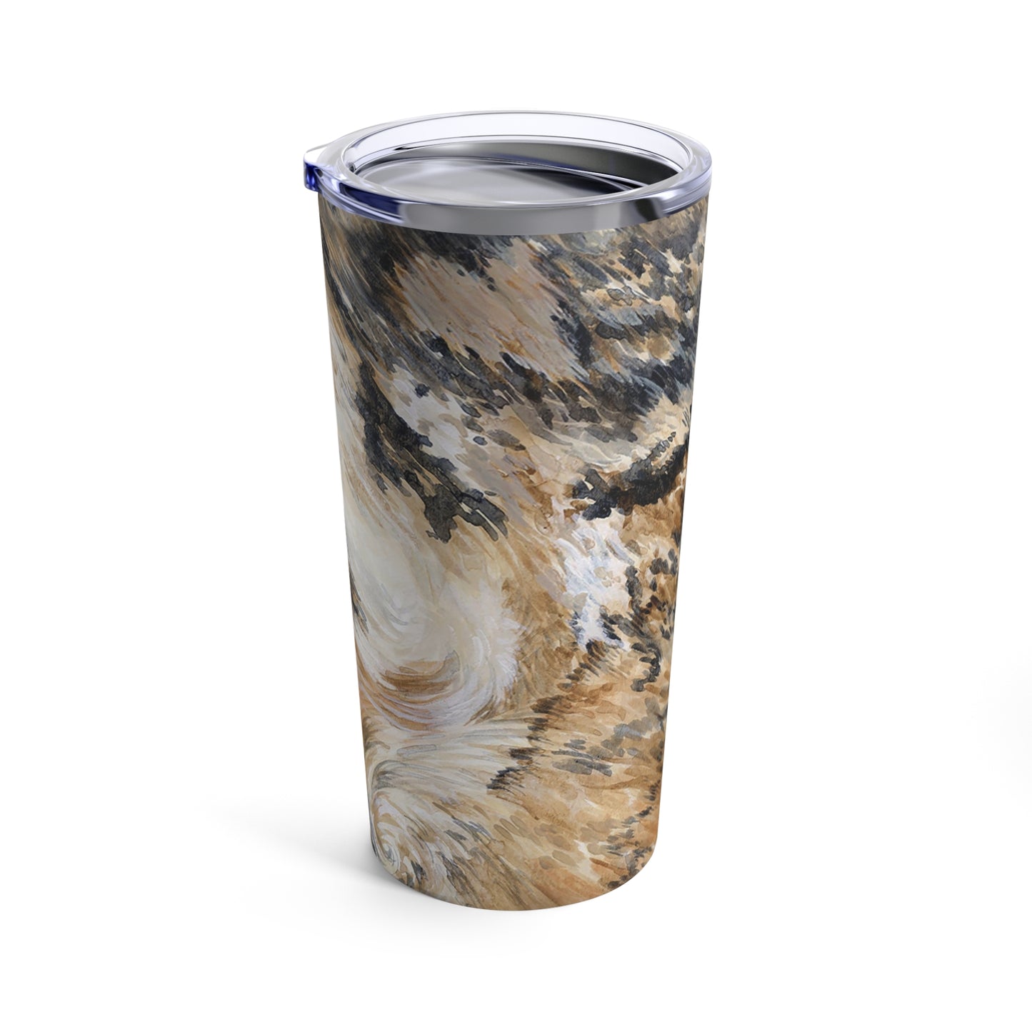 Tumbler 20oz - Longhorn Brindle Hide