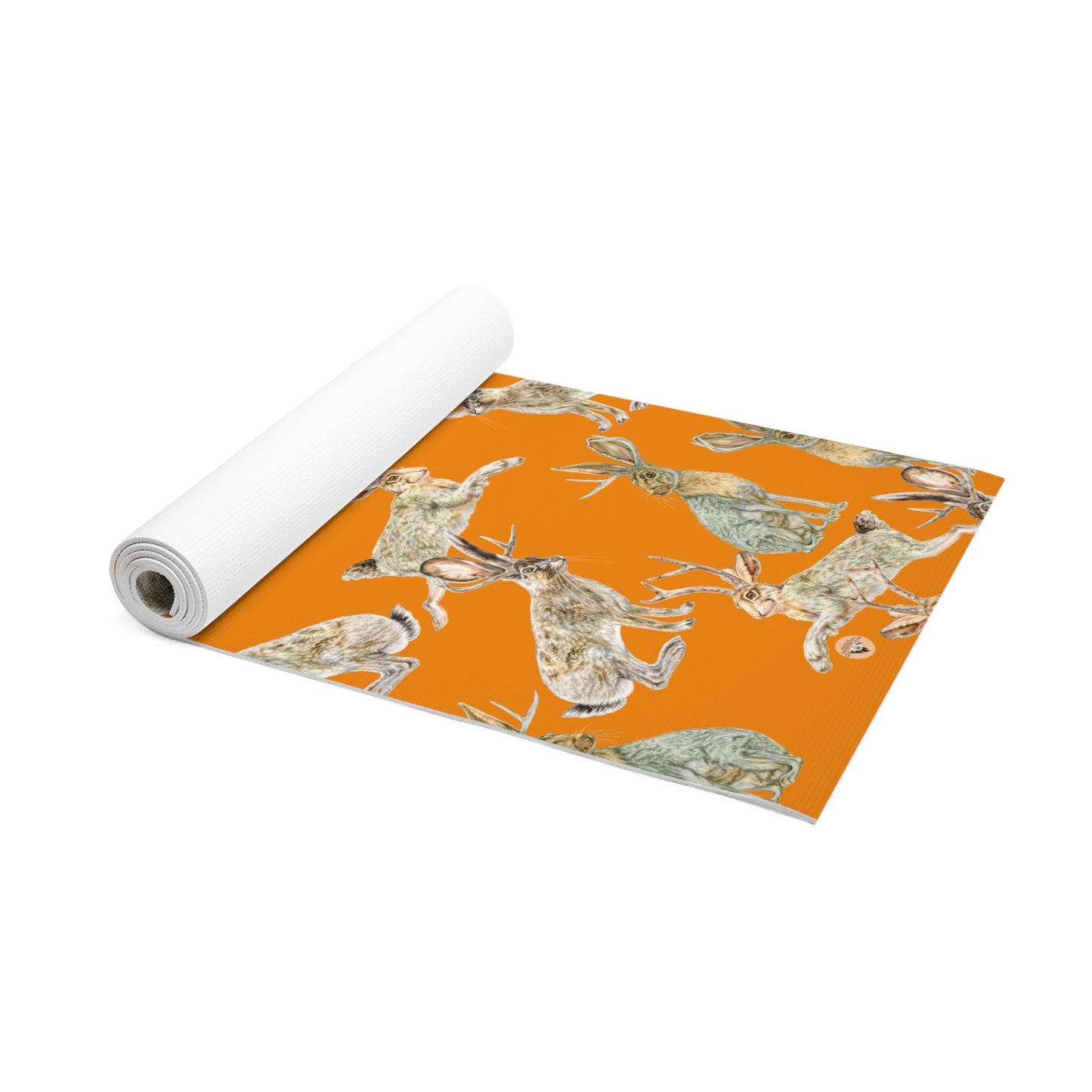 Foam Yoga Mat - Rowdy Jacks_Tangerine