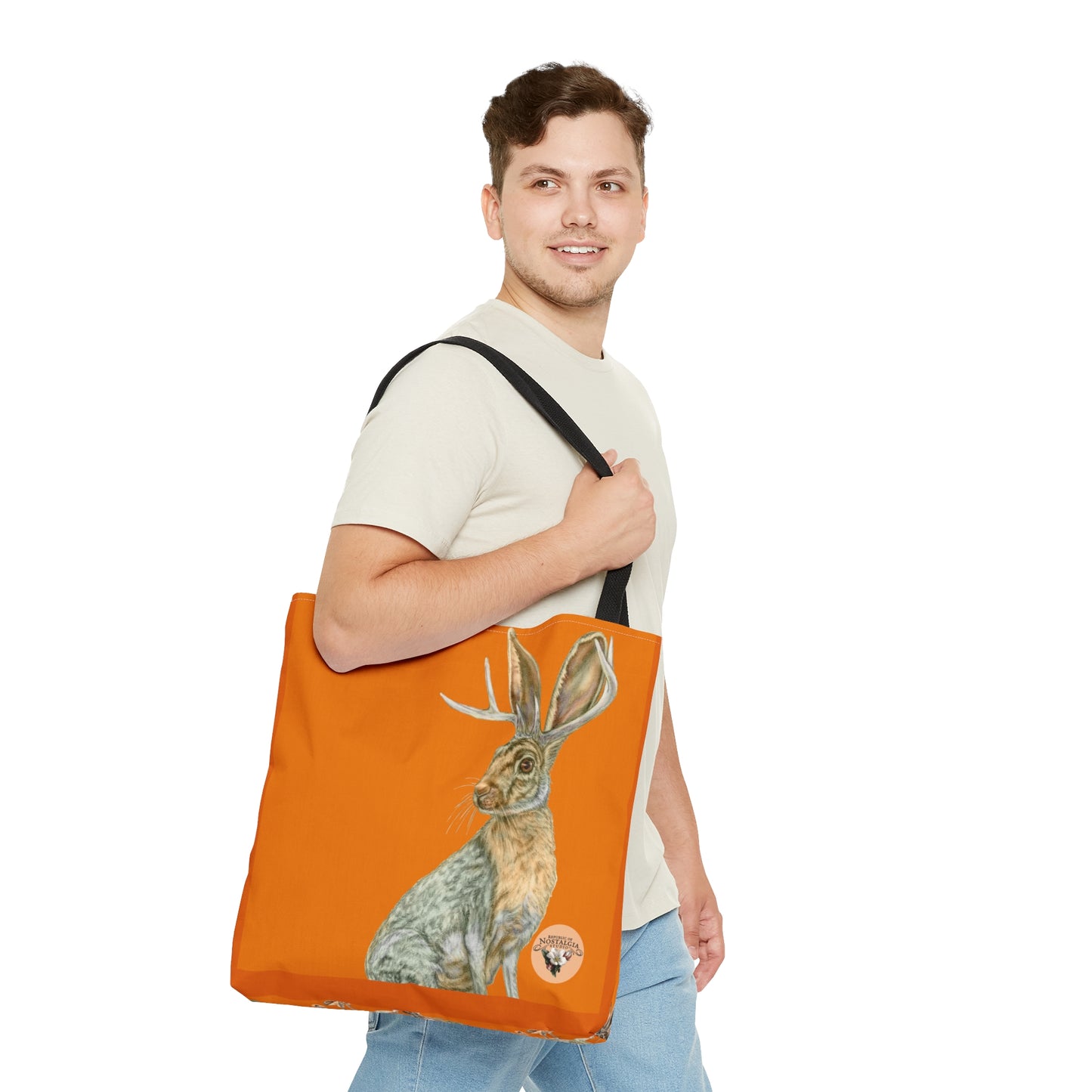 Tote Bag (AOP) - Rowdy Jacks_Tangerine