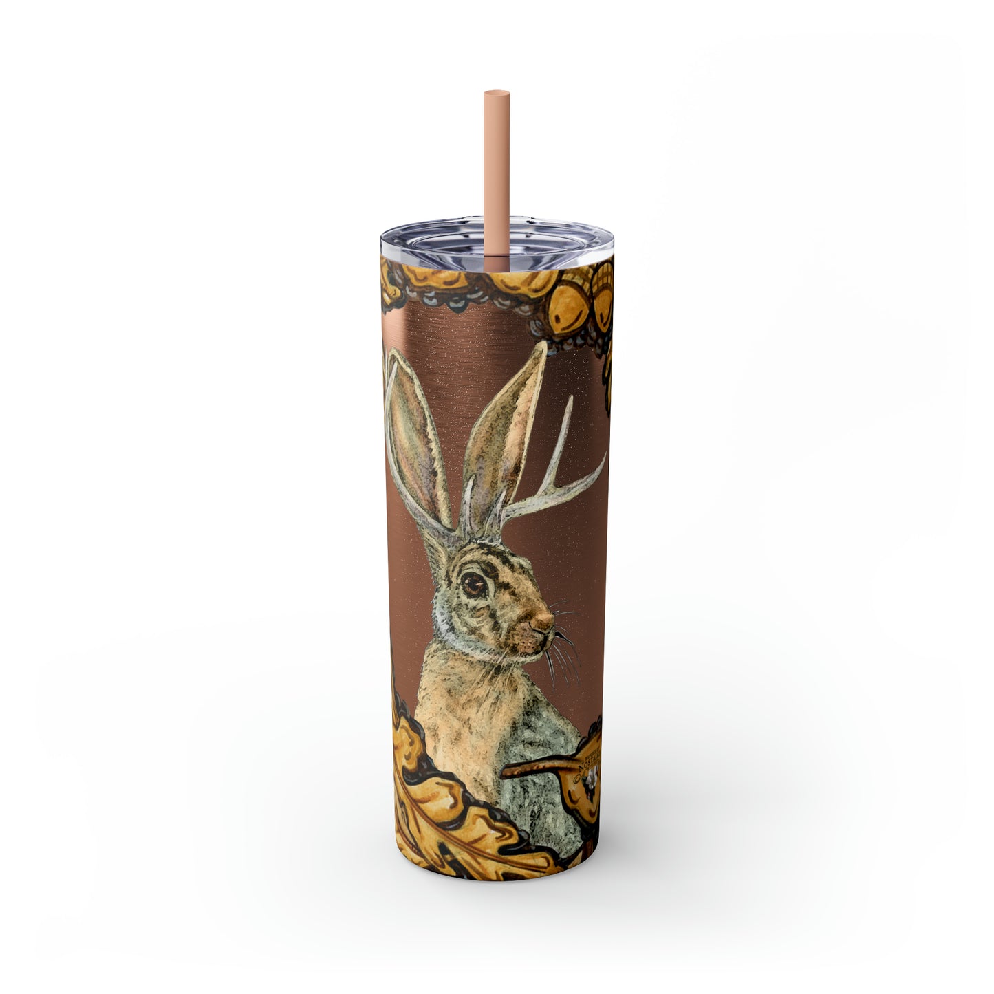 Skinny Tumbler with Straw, 20oz - Jacks Are Wild