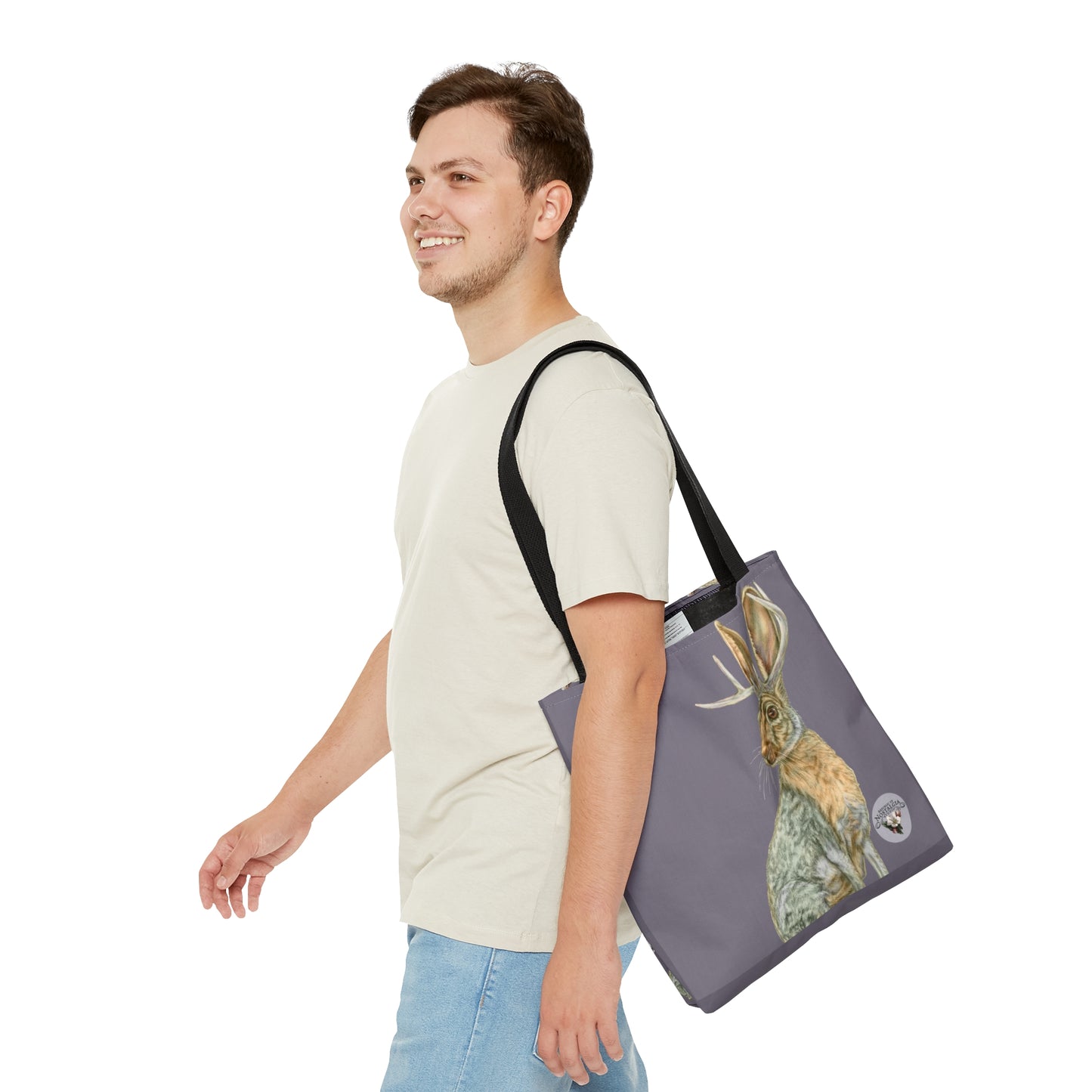 Tote Bag (AOP) - Rowdy Jacks_Mist