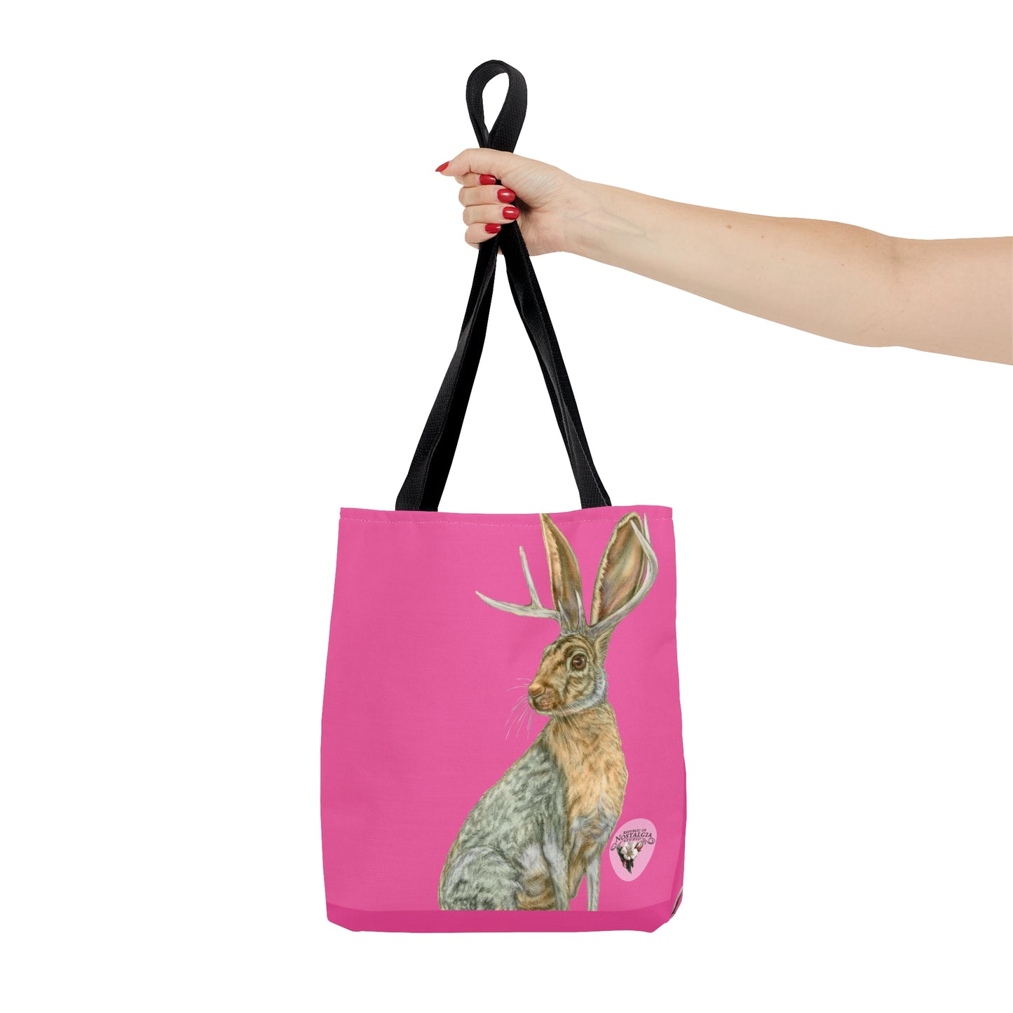 Tote Bag (AOP) - Rowdy Jacks_Fuschia