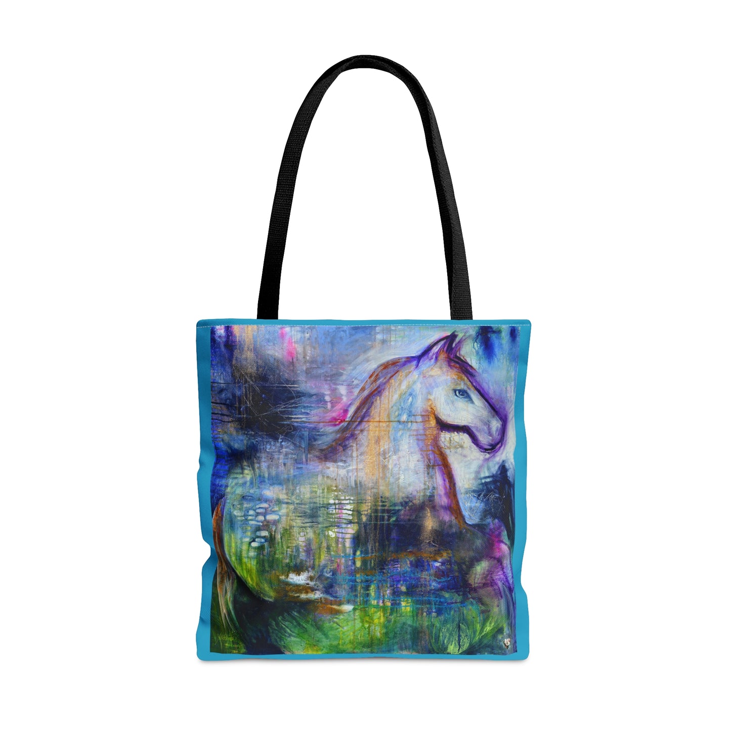 Tote Bag (AOP) - Pony Up, by Paige Stevens Holsapple