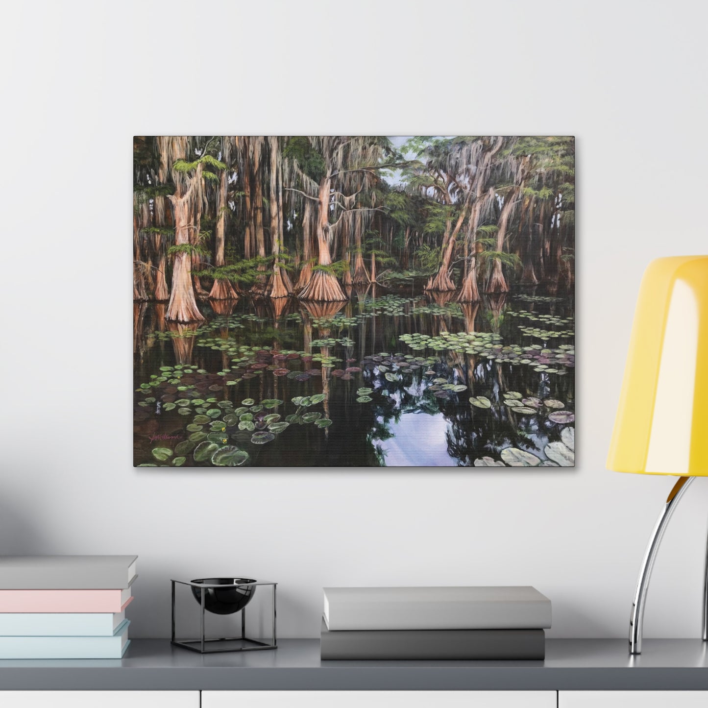 Canvas Gallery Wraps - Respiro_Caddo Lake by Artist Paige Stevens Holsapple