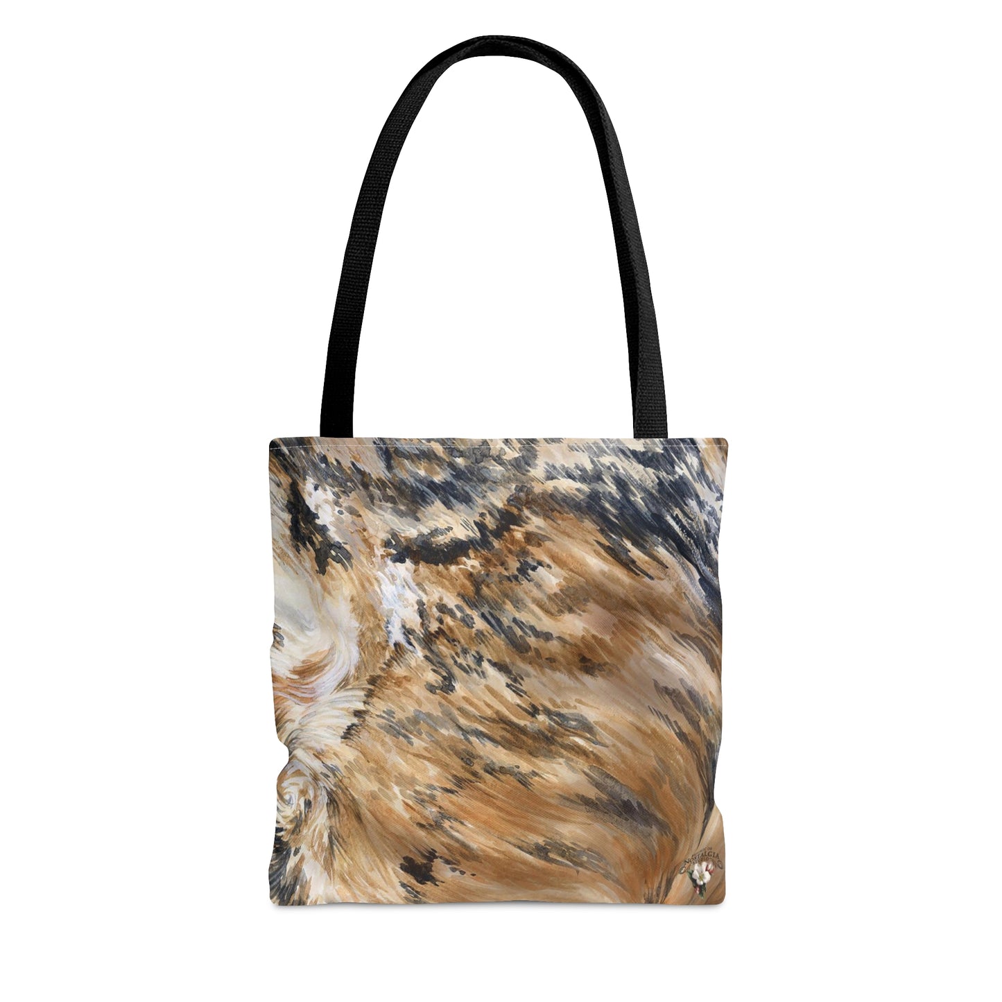 Tote Bag (AOP) - Longhorn Brindle Hide