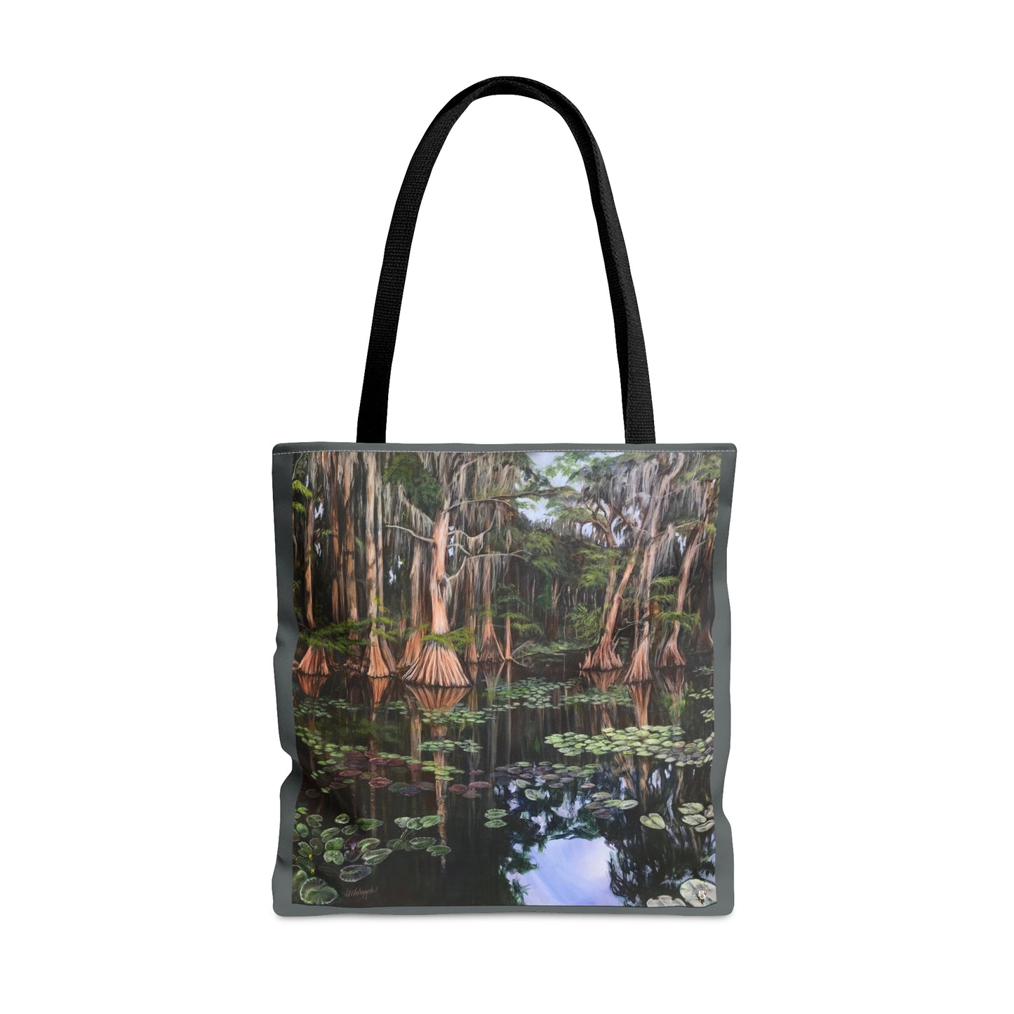 Tote Bag (AOP) - Respiro_Caddo Lake