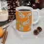 Ceramic Mug 11oz - Rowdy Jacks_Tangerine