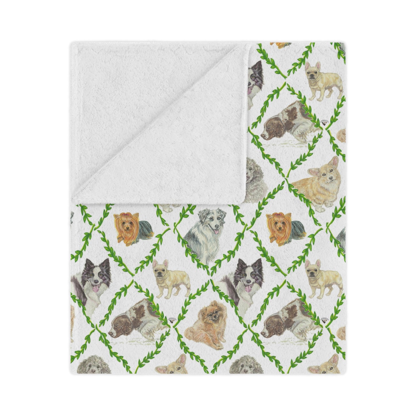 Minky Blanket - Laurel Dogs